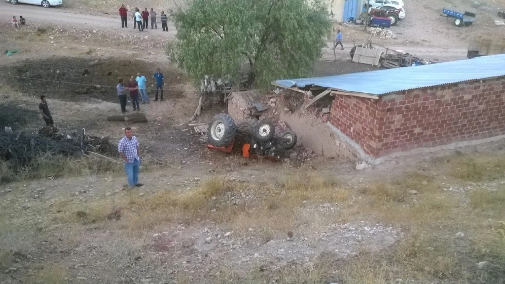 Kuluncak'ta traktör kazası: 1 ölü
