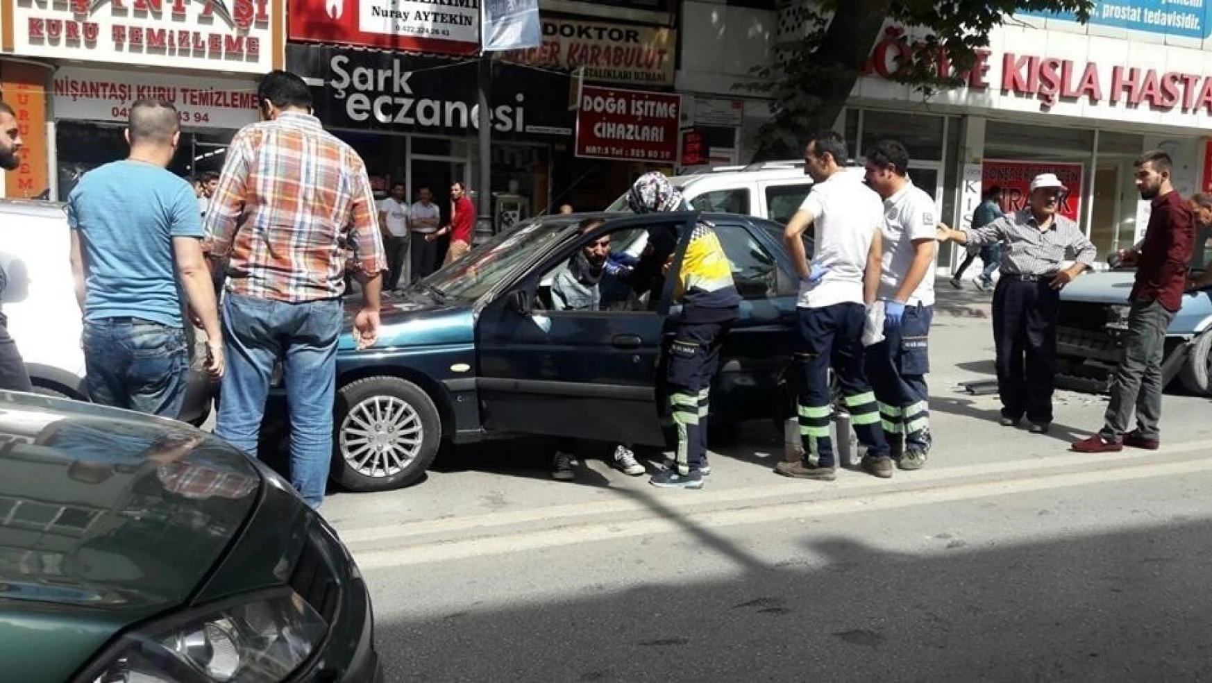 Malatya'da trafik kazası: 1 yaralı
