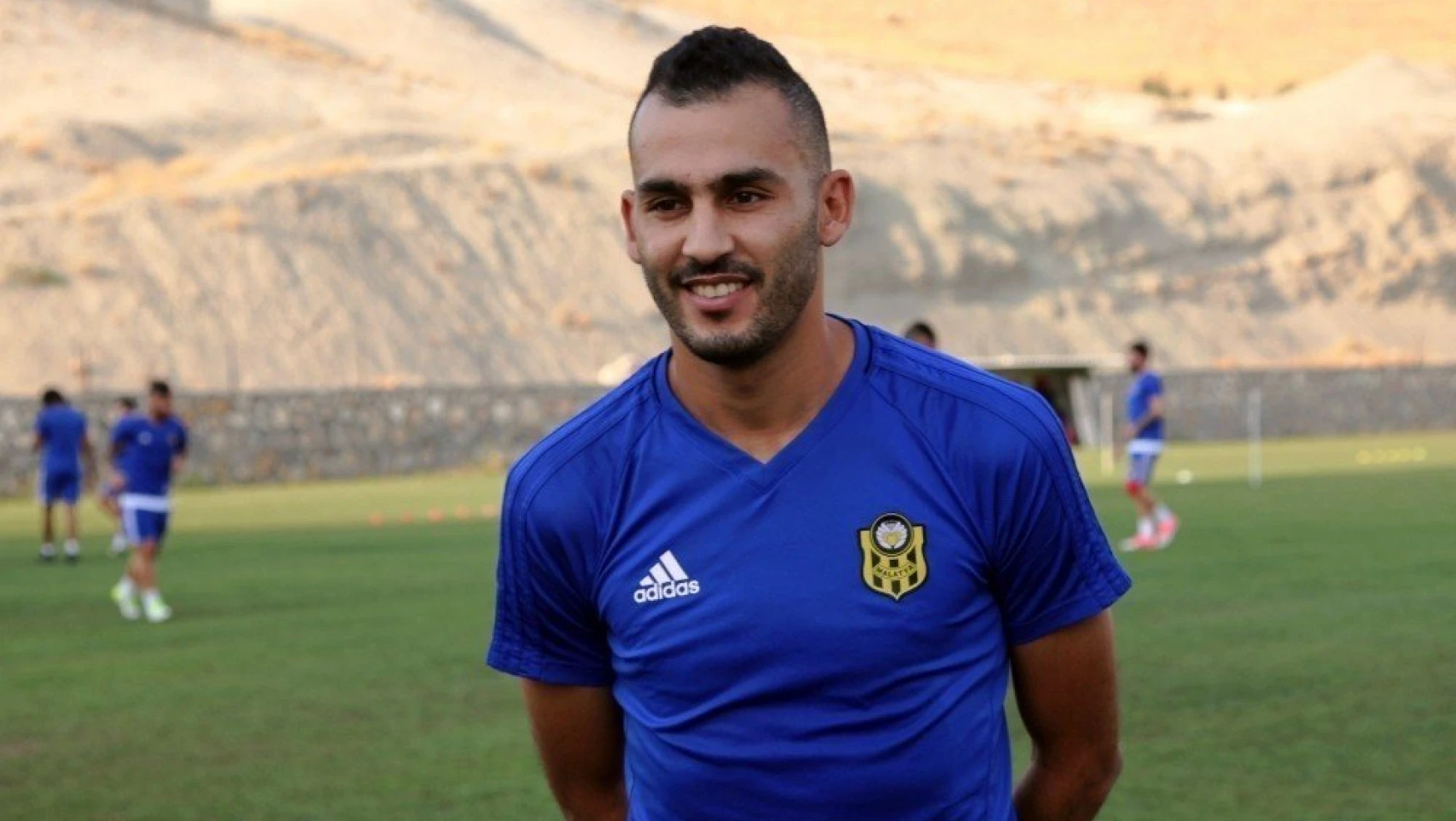 Evkur Yeni Malatyaspor'un milli gururu Khalid Boutaib
