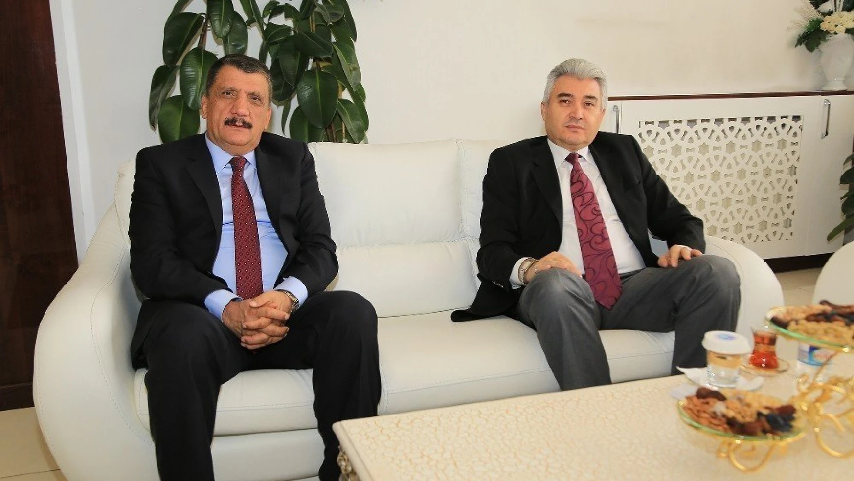 Başsavcı Usta'dan Belediye Başkanı Gürkan'a ziyaret
