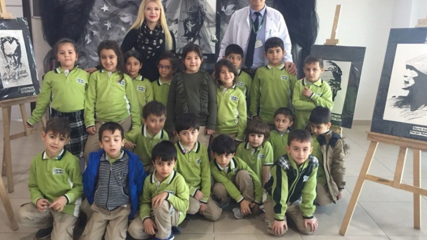Çamlıca Okullarında Atatürk sergisi
