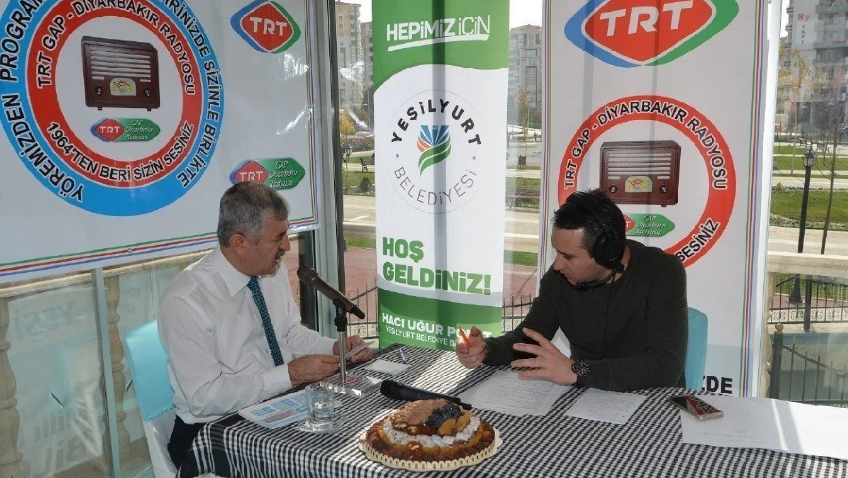 Başkan Polat, TRT GAP Radyo'nun konuğu oldu
