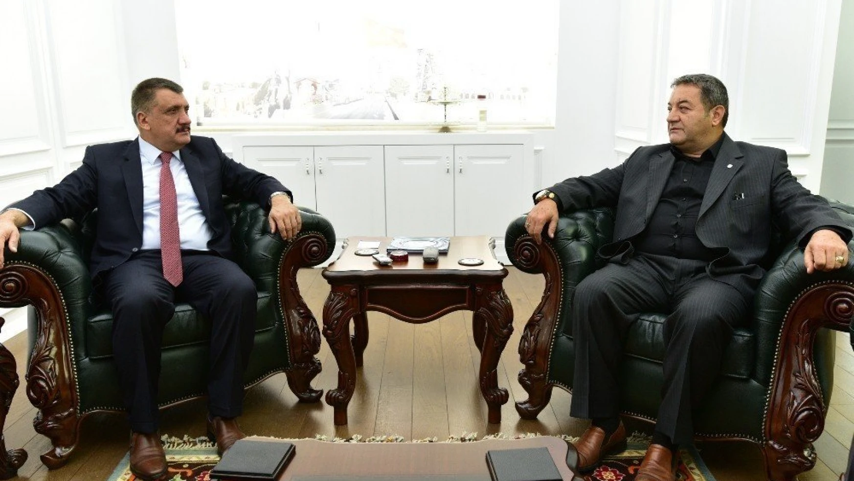 Fendoğlu'ndan Başkan Gürkan'a ziyaret
