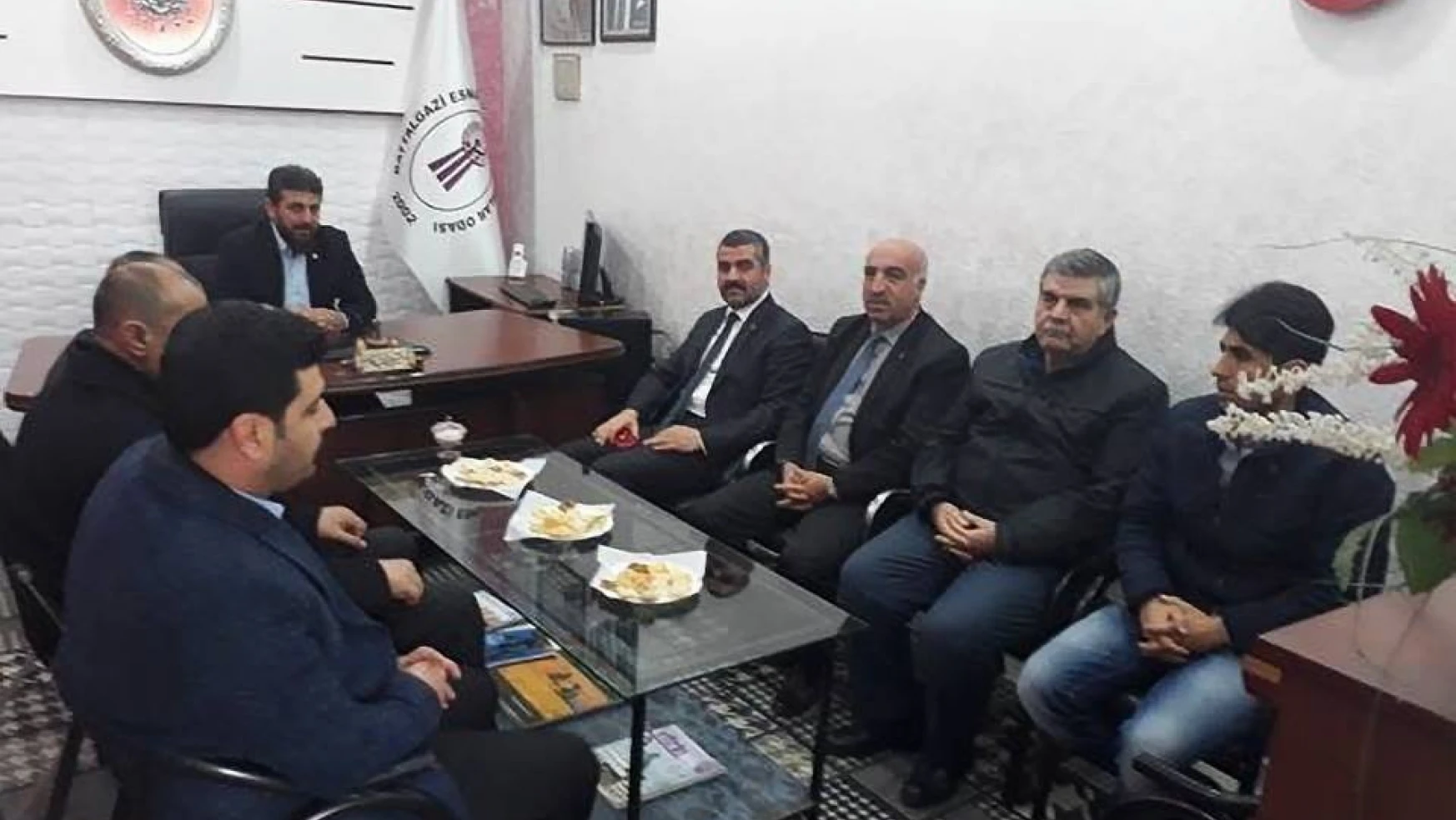 MHP İl Başkanı Avşar iade-i ziyaretlerine devam ediyor
