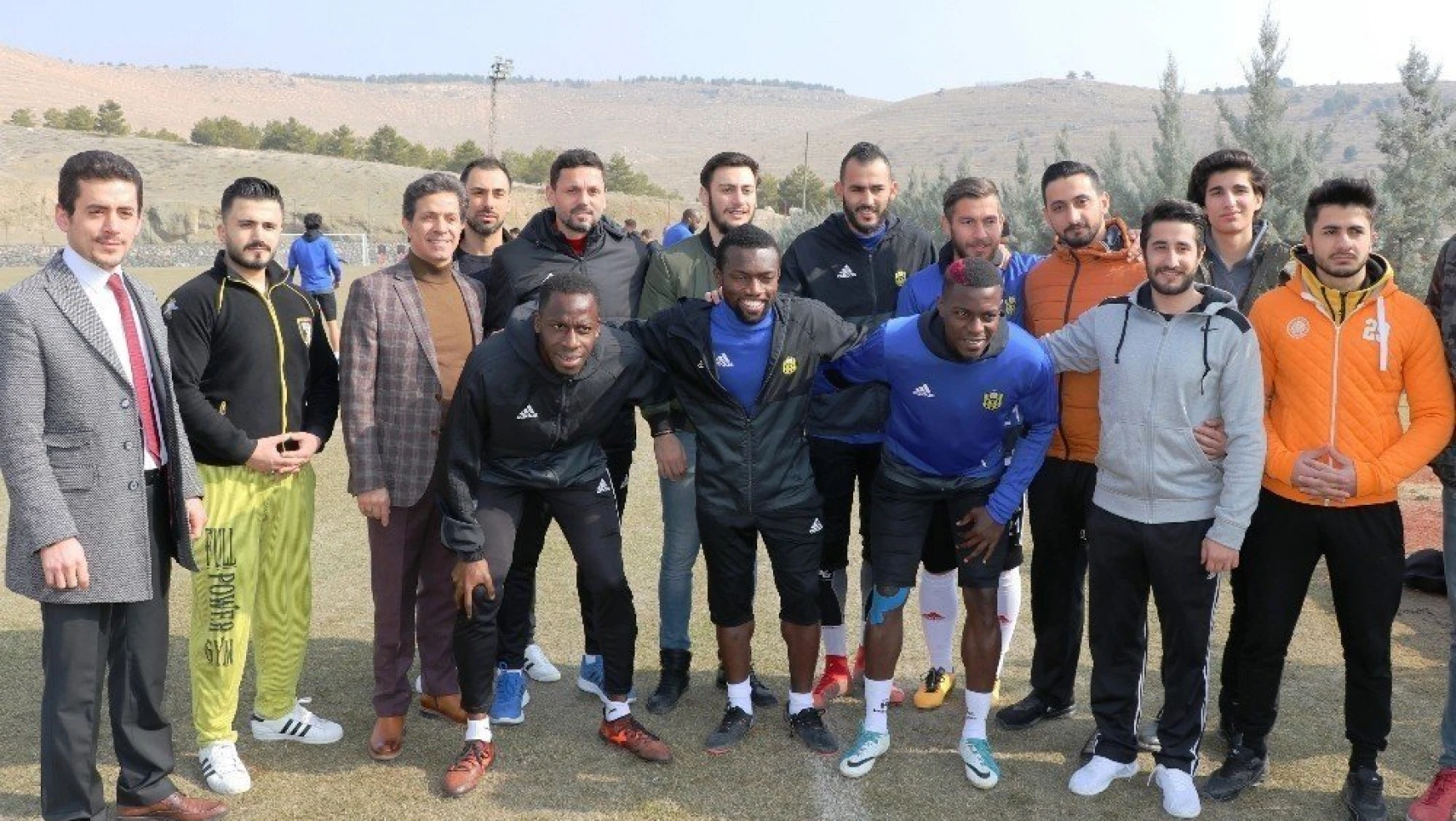 Alaca Spor Kulübü'nden Malatyaspor'a moral ziyareti
