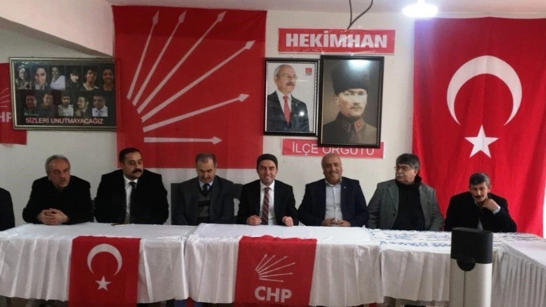 CHP İl Başkanı Kiraz, Hekimhan'ı ziyaret etti
