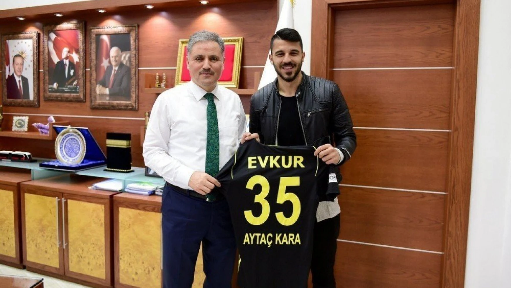 Aytaç Kara'dan Başkan Çakır'a gol sözü
