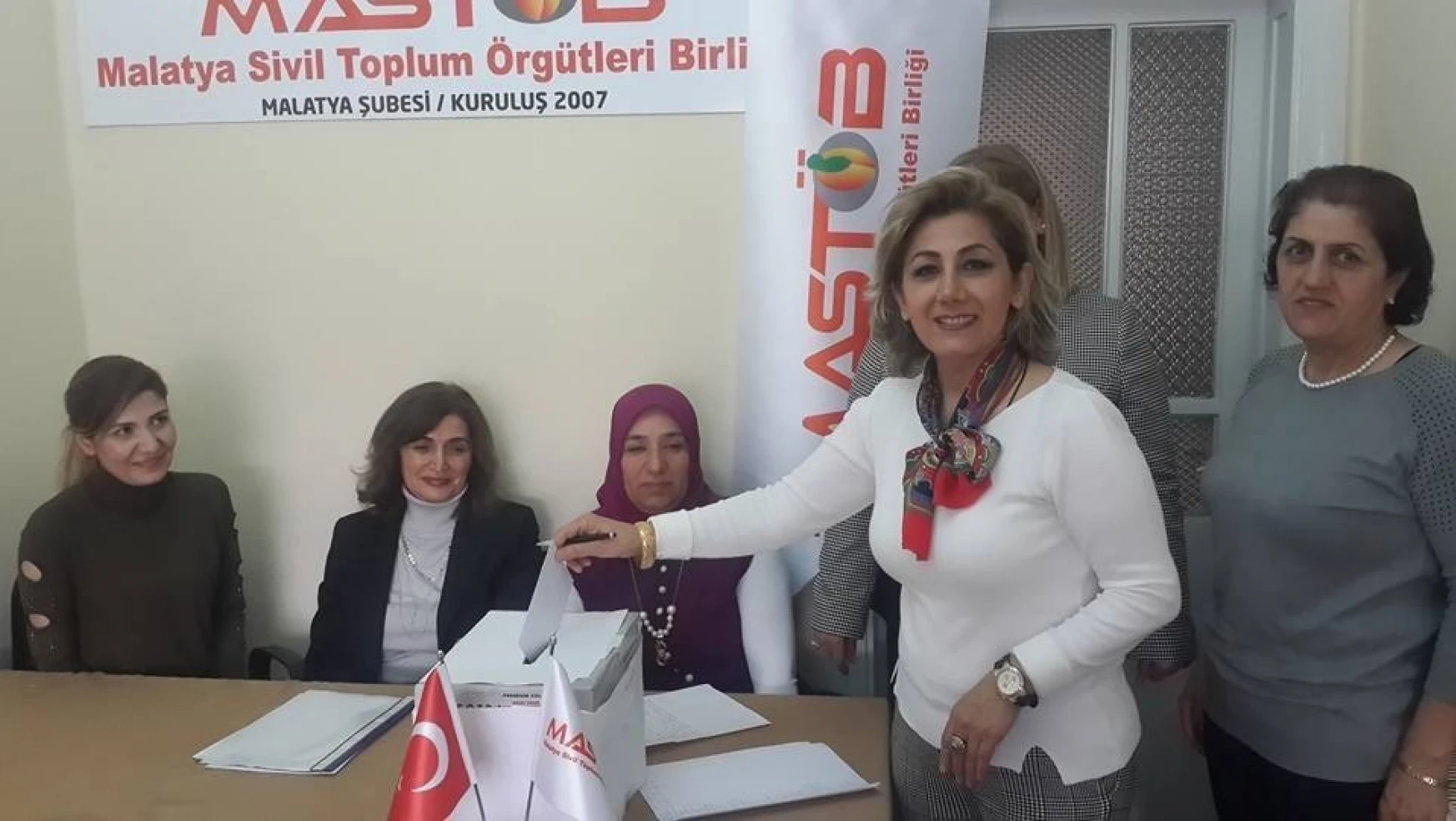 MASTÖB Malatya Kadın Kolları Başkanlığına Saadet Alay seçildi
