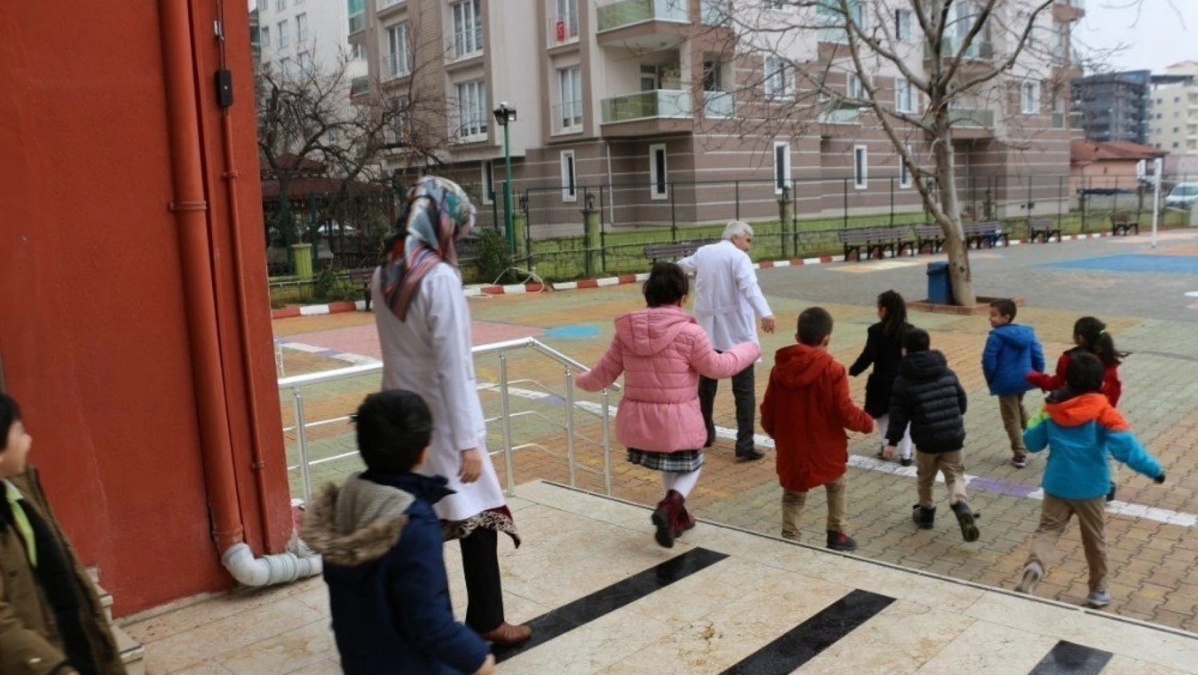 Çamlıca Okullarında yangın ve deprem tatbikatı
