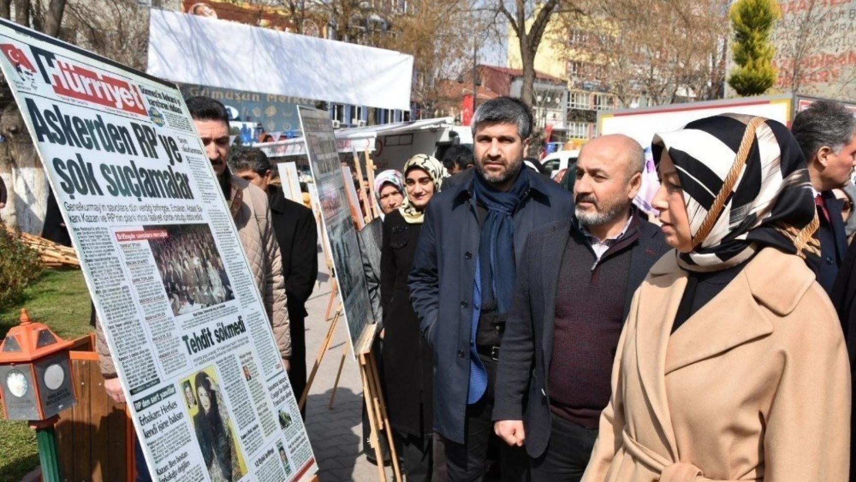 Malatya'da '28 Şubat Gazete Manşetleri Sergisi' açıldı
