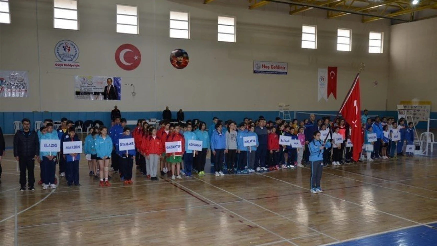 Badminton Anadolu Yıldızlar Ligi Çeyrek Final Müsabakaları başladı

