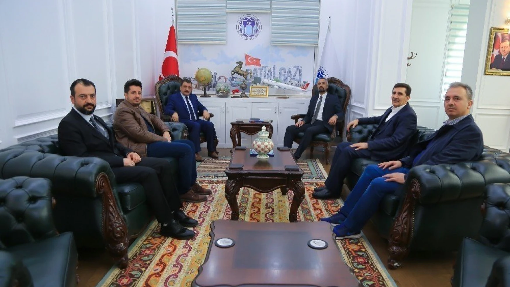 Başkan Gürkan ASKON'u ağırladı
