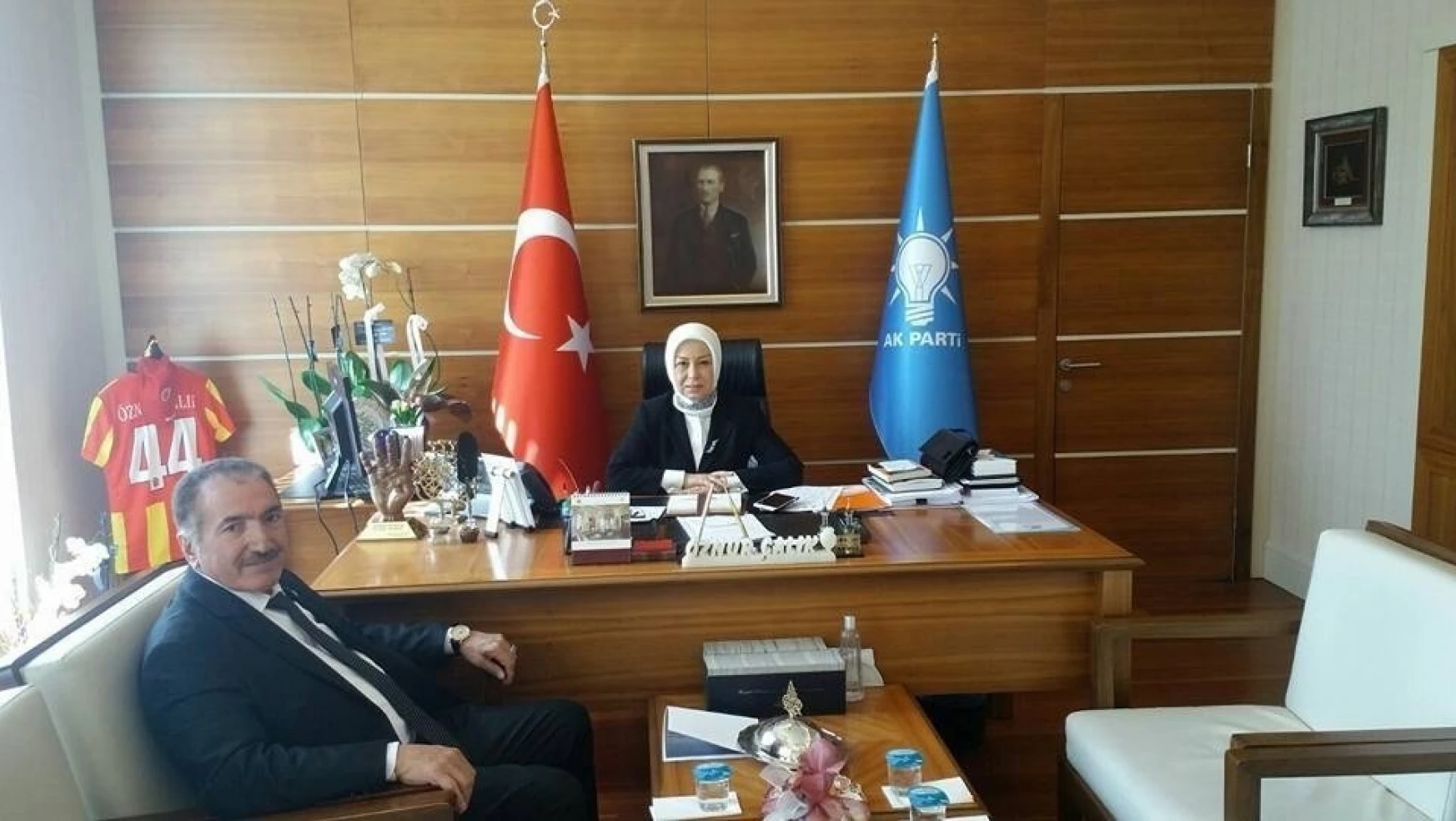 Başkan Akdemir, Çalık'ı ziyaret etti
