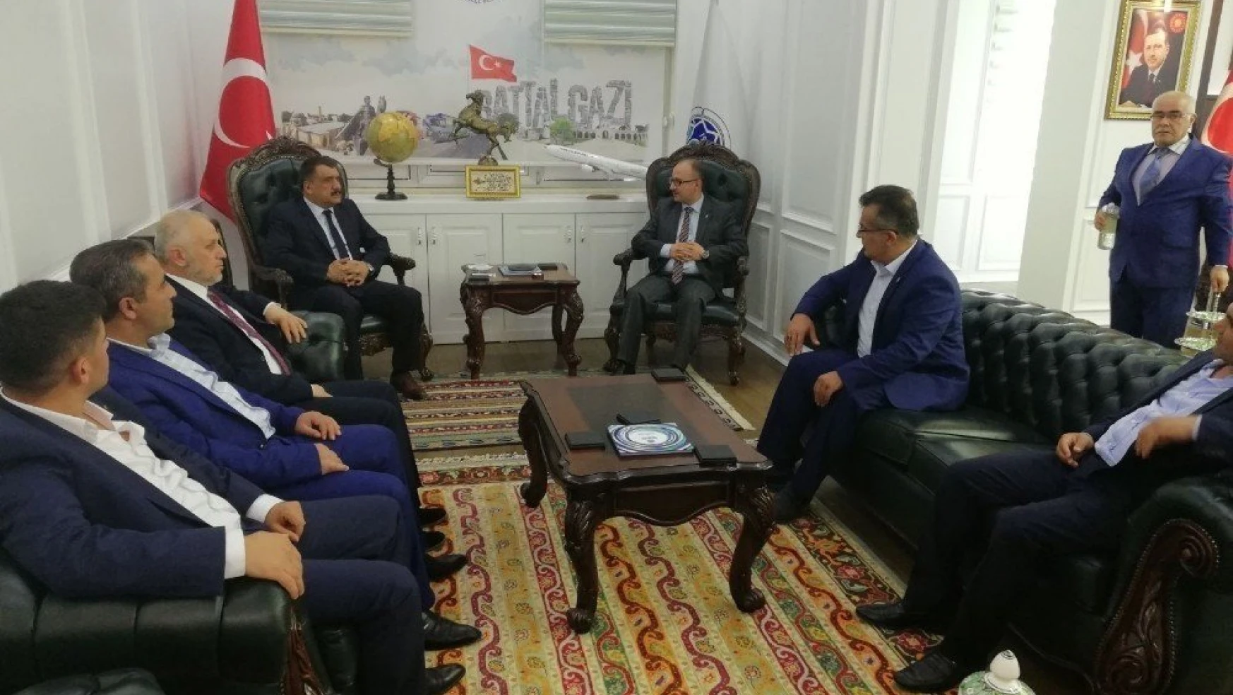Milletvekili Aday Adayı Unat'tan Gürkan'a ziyaret