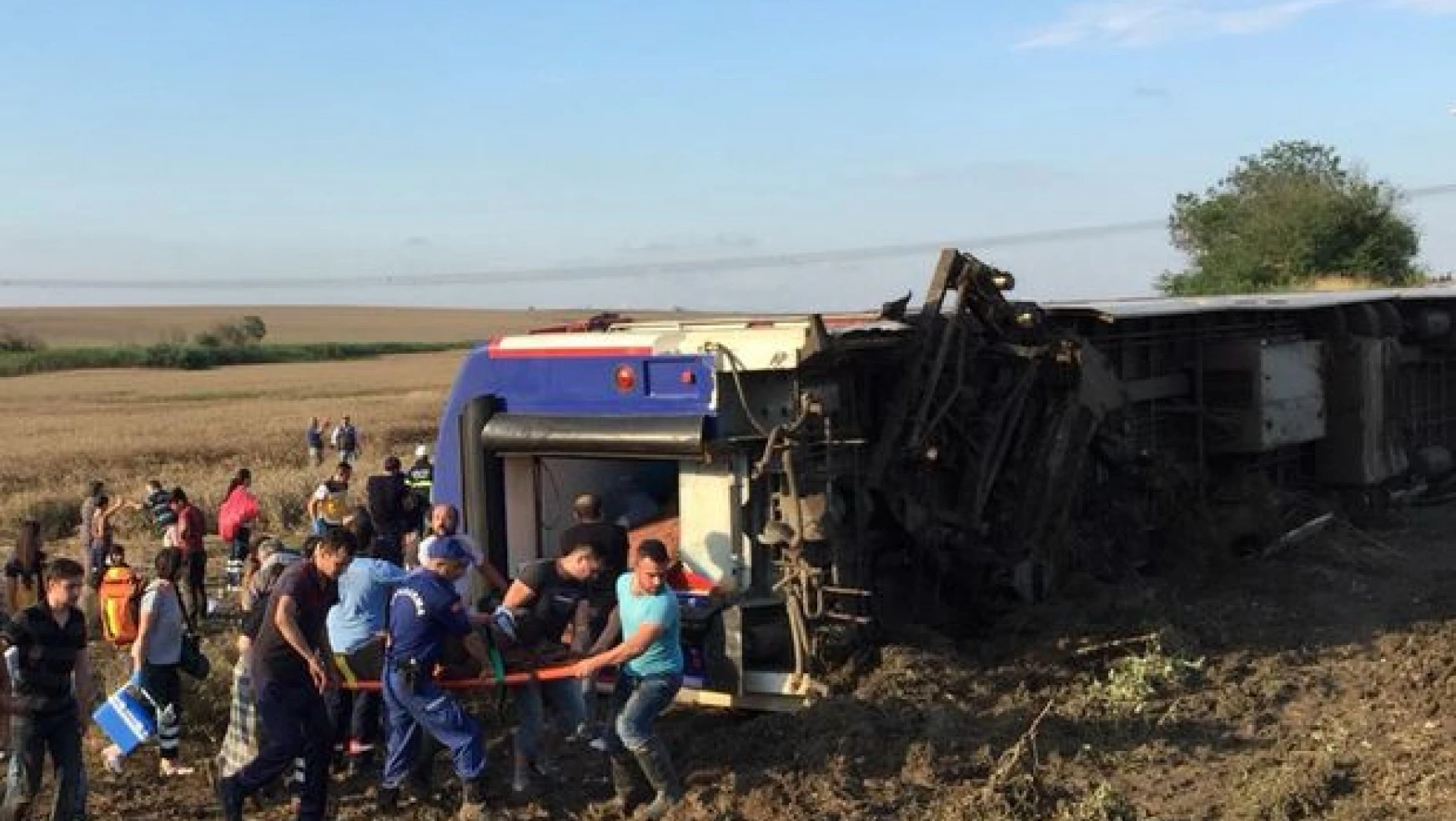 Tekirdağ'daki tren kazasında ölü sayısı 24'e yükseldi