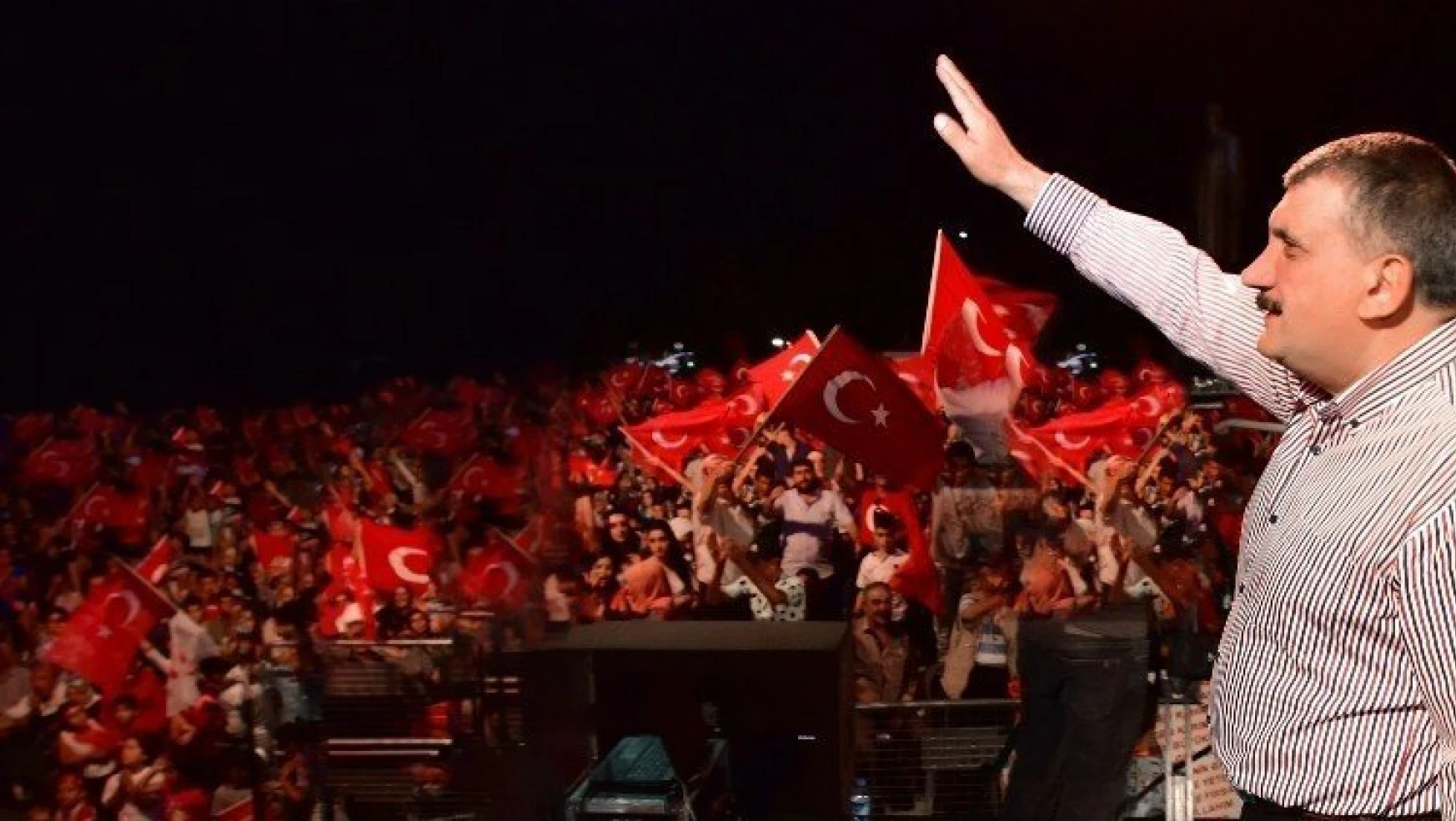 Başkan Gürkan'ın 15 Temmuz mesajı