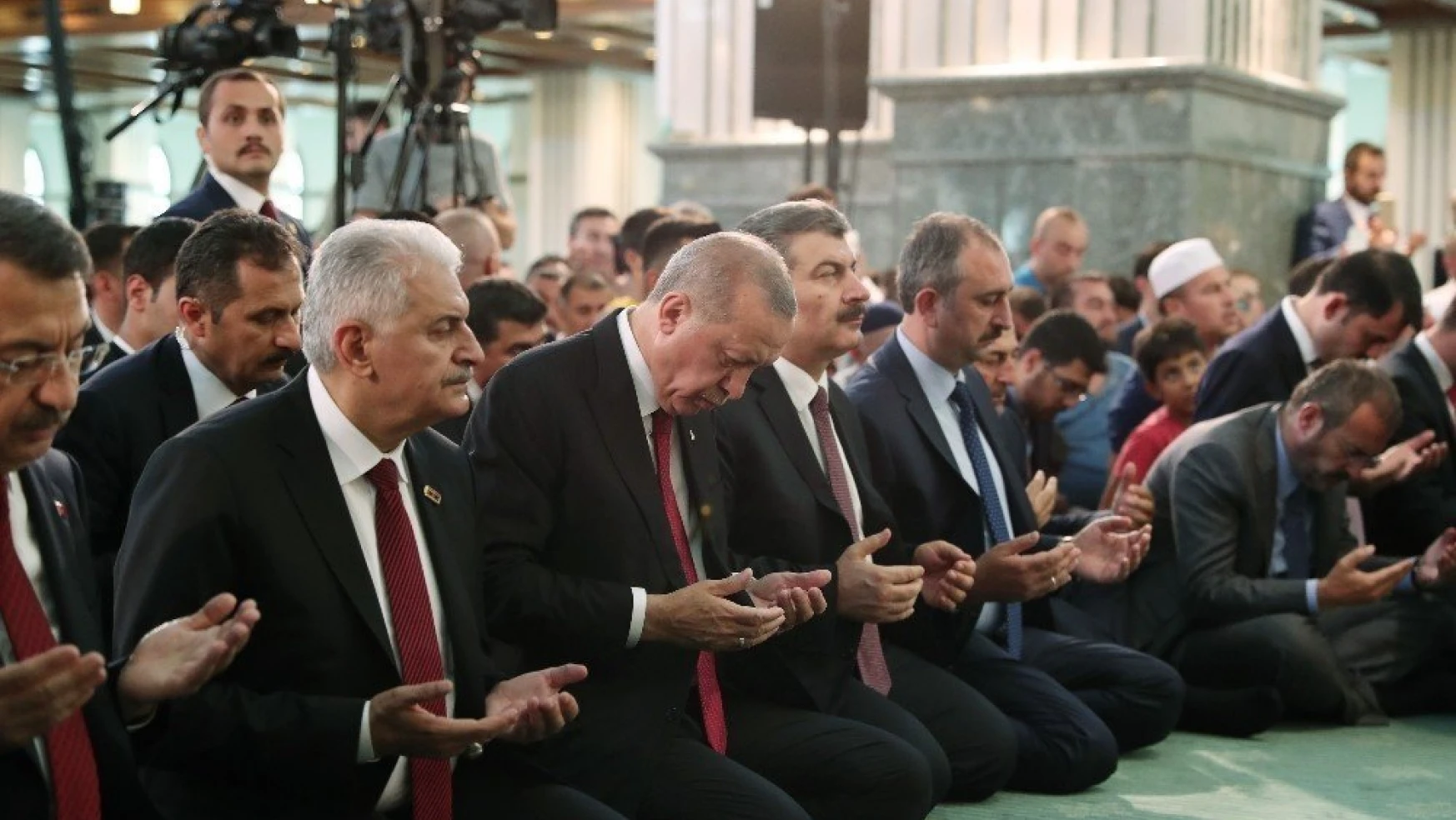 15 Temmuz şehitleri Millet Camii'nde dualarla anıldı