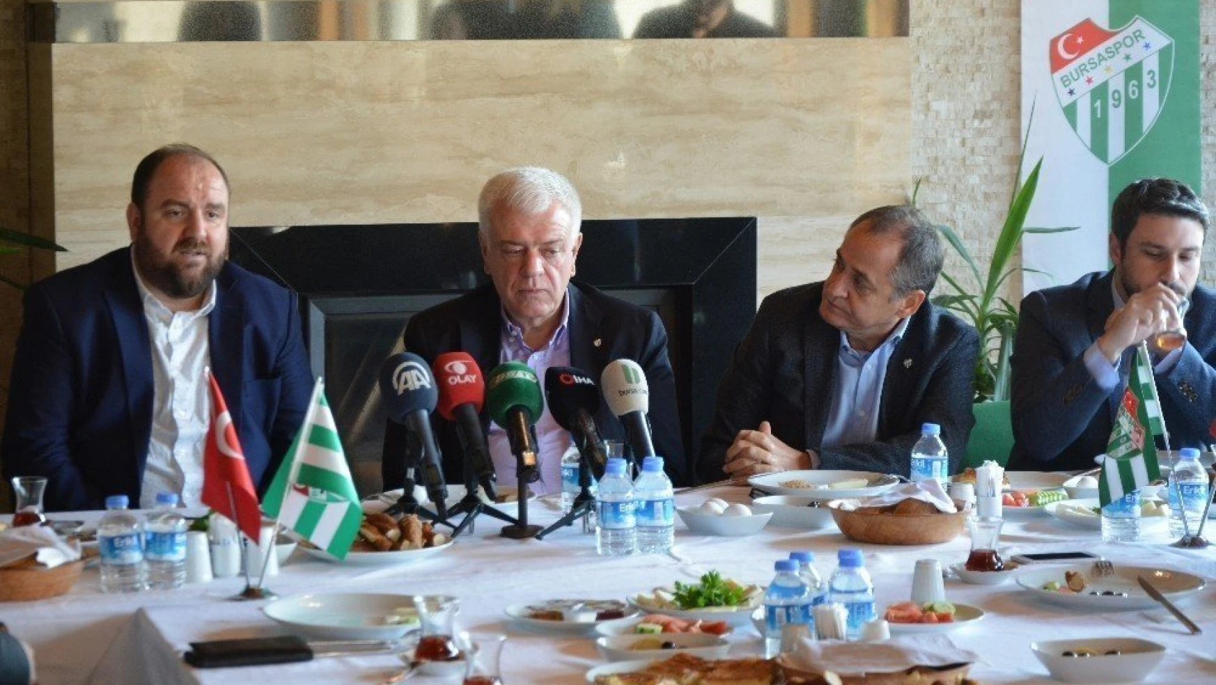 Bursaspor Başkanı Ali Ay: 'Mali anlamda sıkıntılıyız'