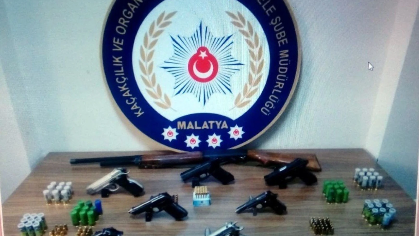 Malatya'da silah kaçakçılarına operasyon