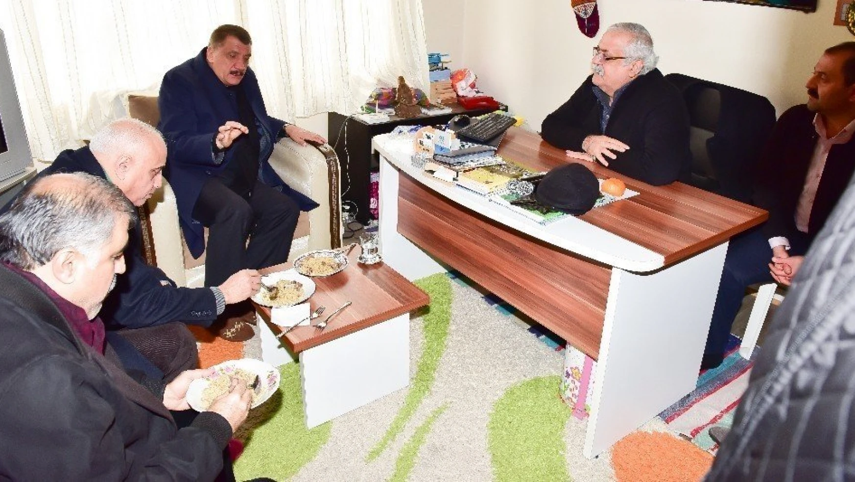 Başkan Gürkan, Lokma gününe katıldı