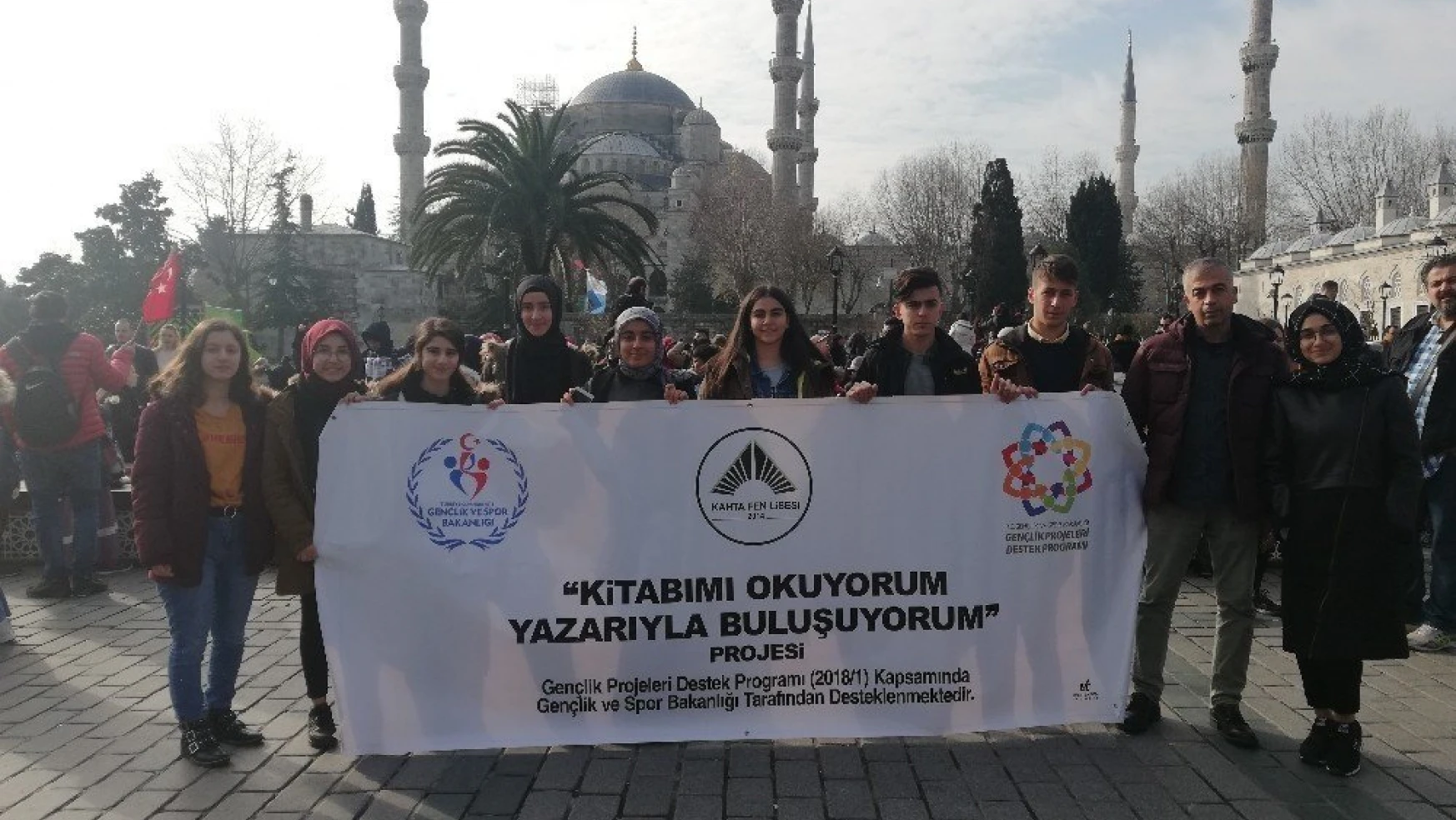 Kahta Fen Lisesi öğrencileri İstanbul'da