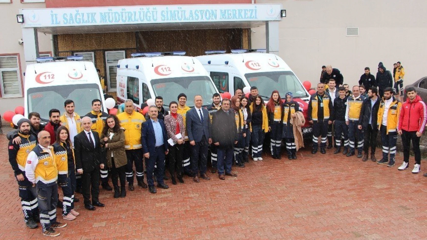 Elazığ'da ambulans sayısı 62 oldu