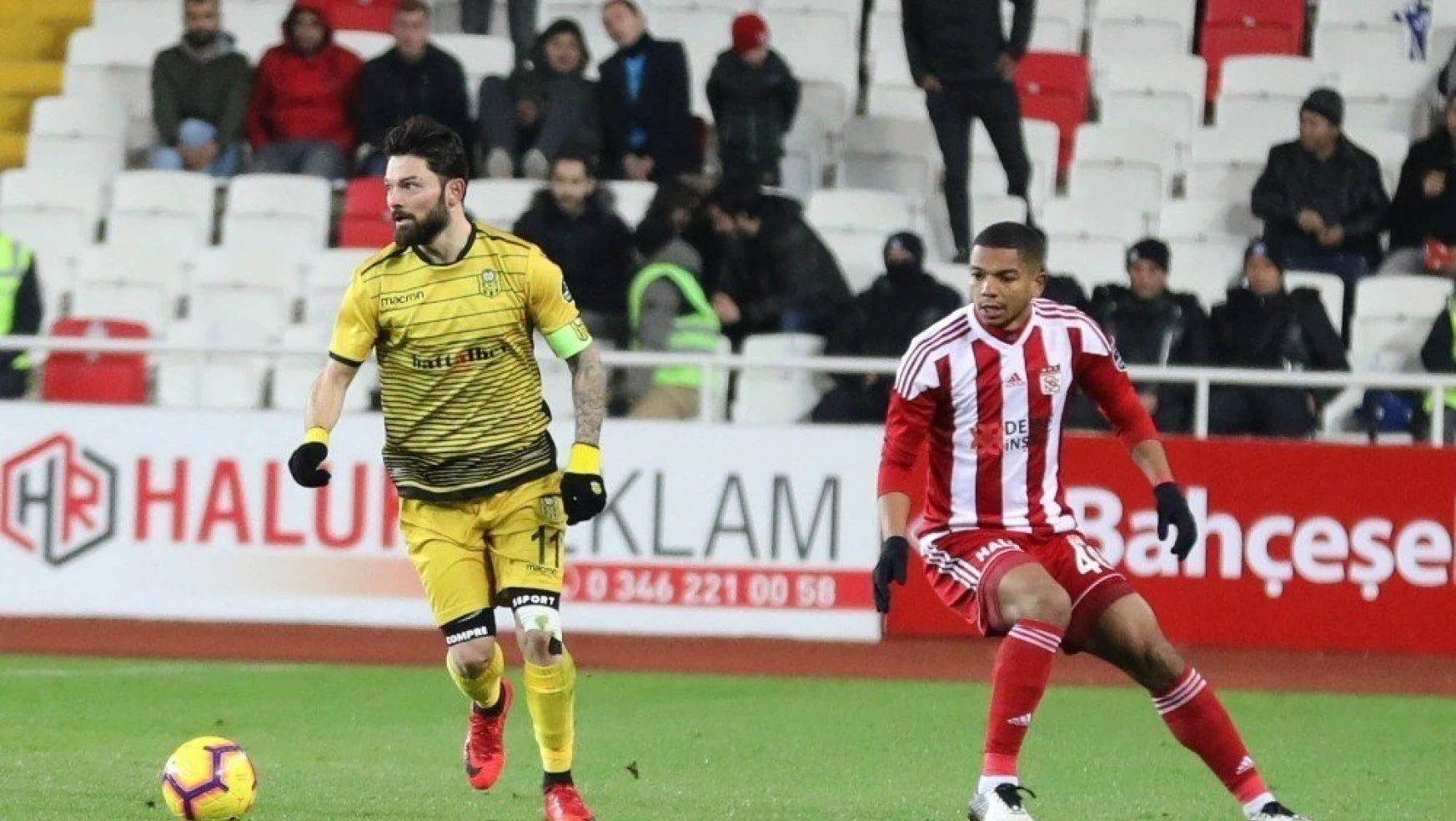 DG Sivasspor: 2 - Evkur Yeni Malatyaspor: 0