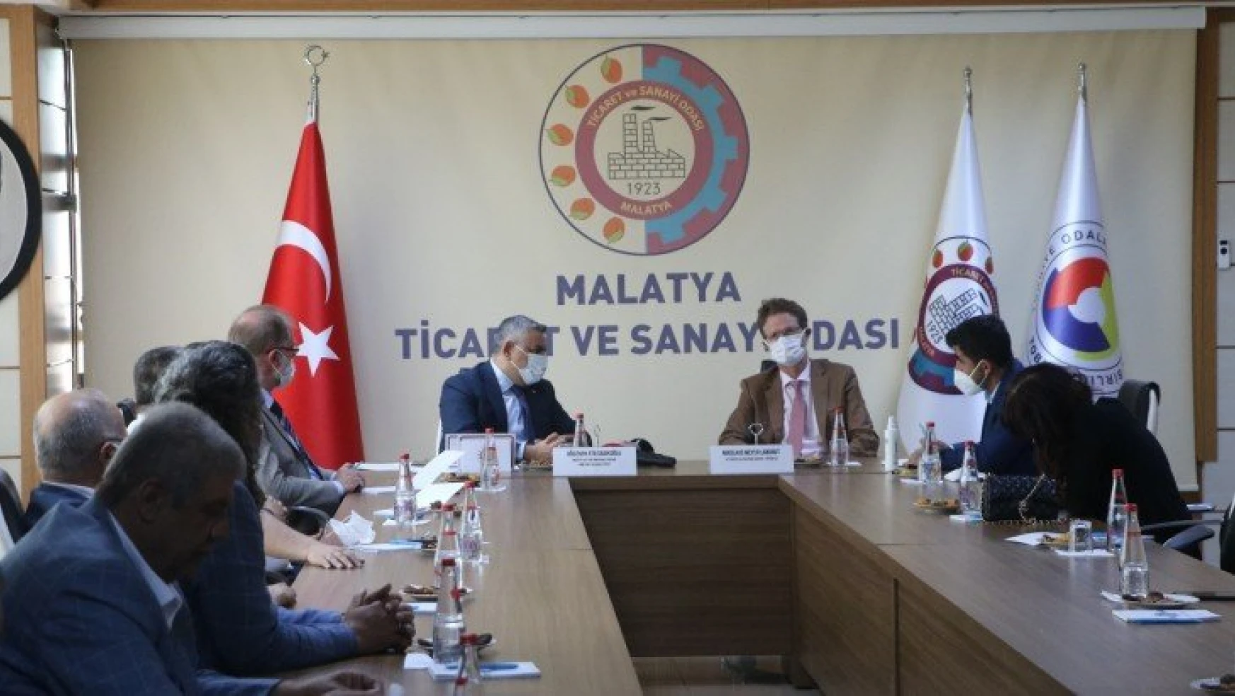 AB Türkiye Delegasyonu Başkanı'ndan MTSO'ya ziyaret