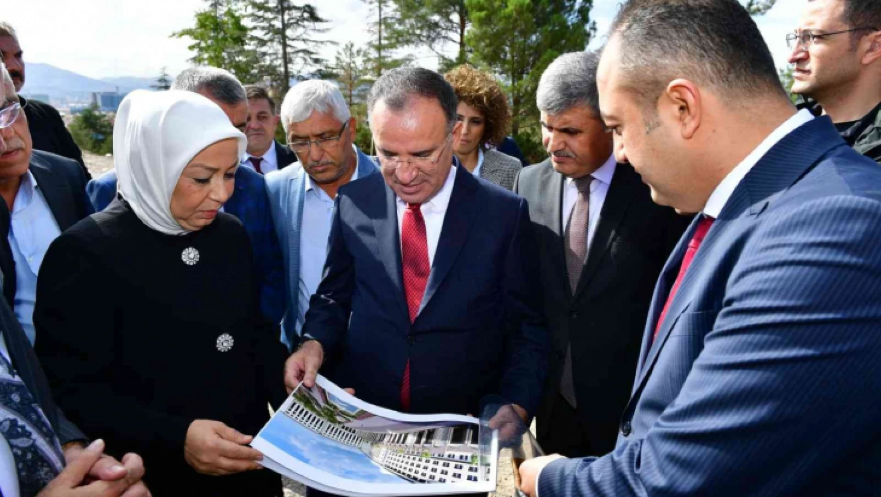 Adalet Bakanı Bozdağ, Malatya'da yeni adliye binası alanını inceledi
