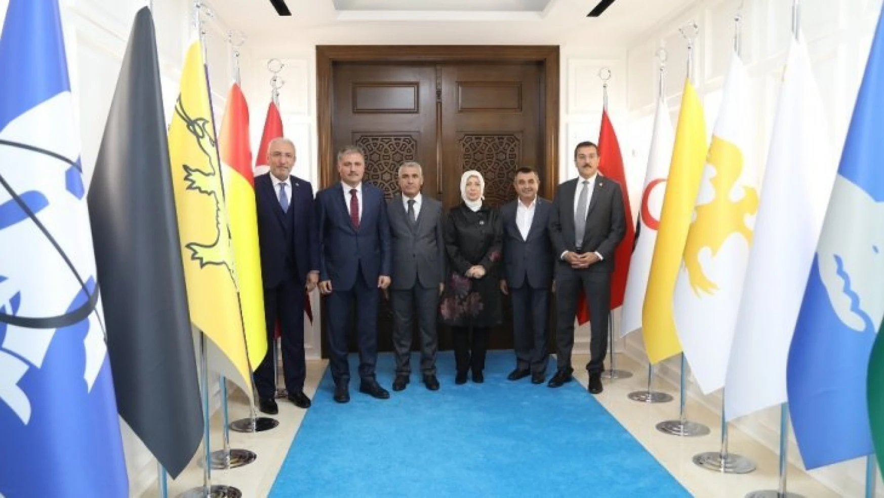 AK Parti heyetinden Osman Güder'e ziyaret