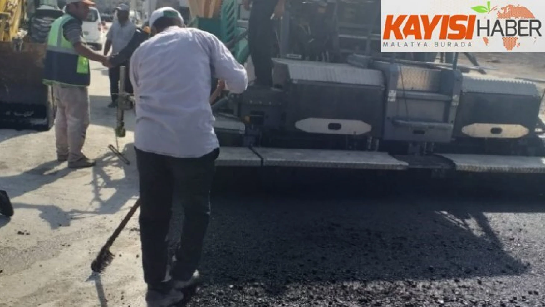 Altınşehir Mahallesi'nde asfalt çalışması yapıldı