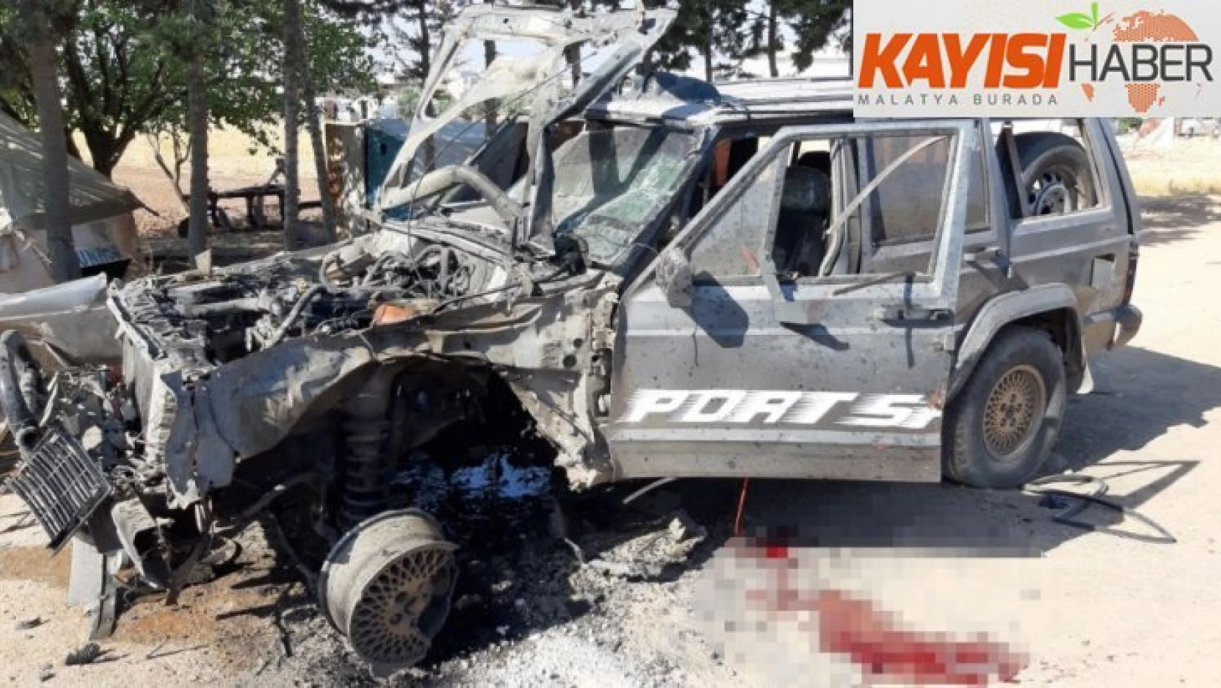 Azez'de bombalı araçla saldırı: 1 ölü, 2 yaralı