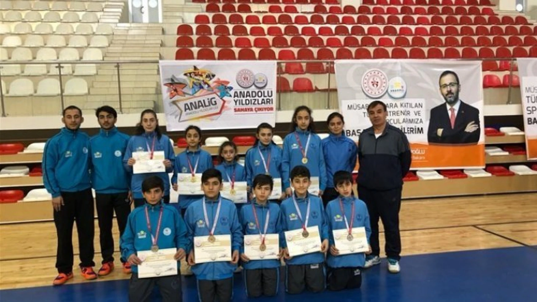 Badmintonda Malatya takımları birinci oldu