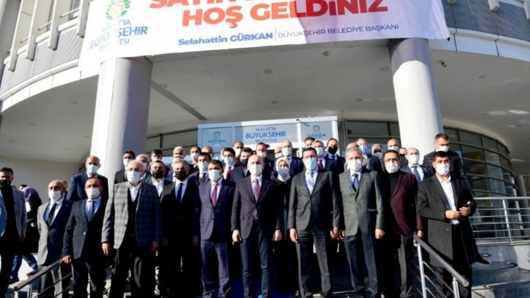 Bakan Karaismailoğlu'ndan Malatya Büyükşehir Belediyesi'ne ziyaret