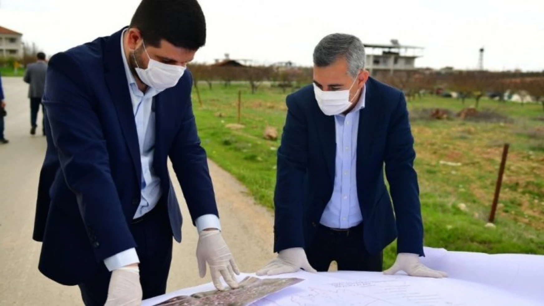 Başkan Çınar, çevre yolu güzergahında inceleme yaptı