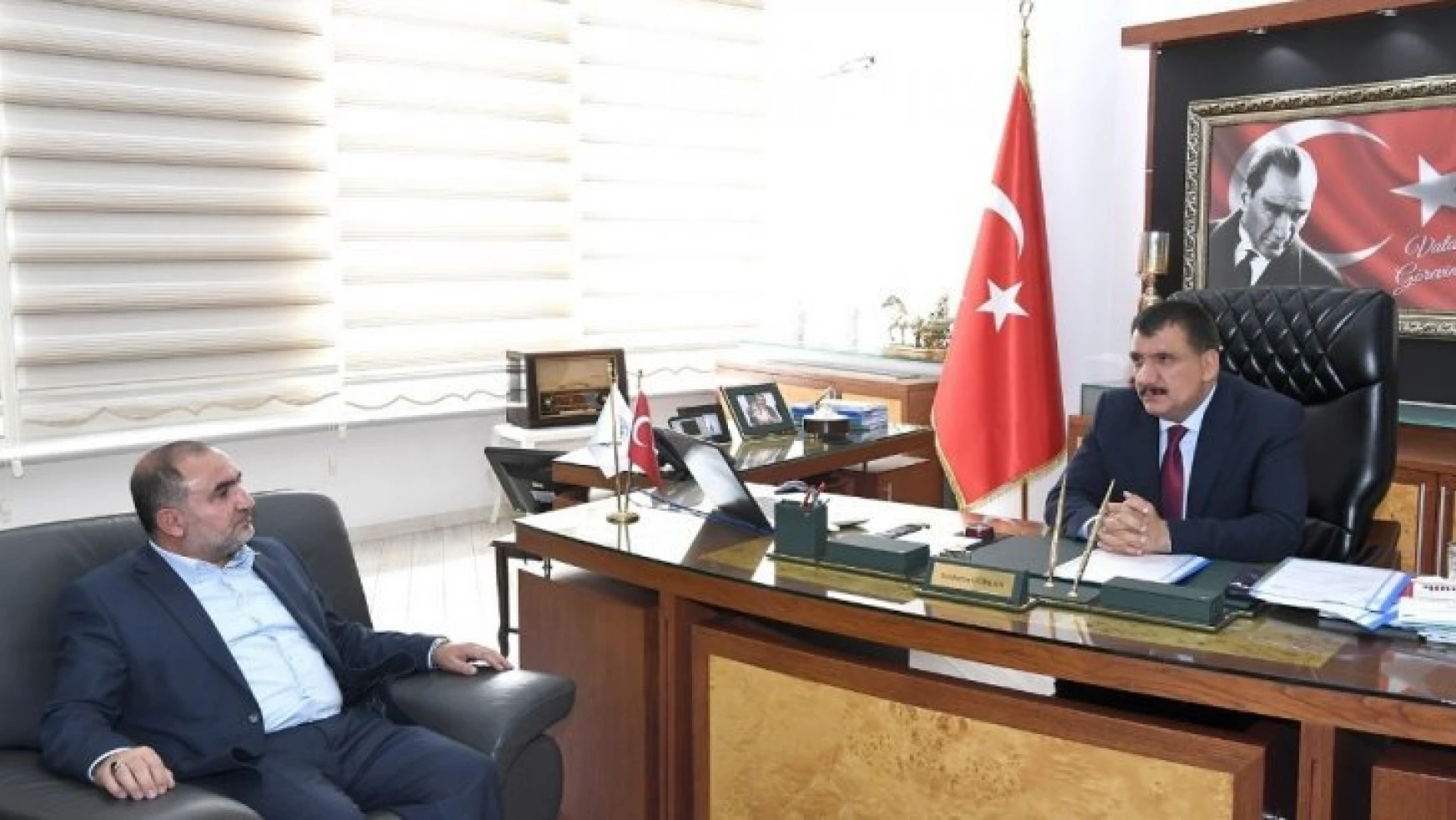 Başkan Gürkan, MÜSİAD Yönetimini kabul etti