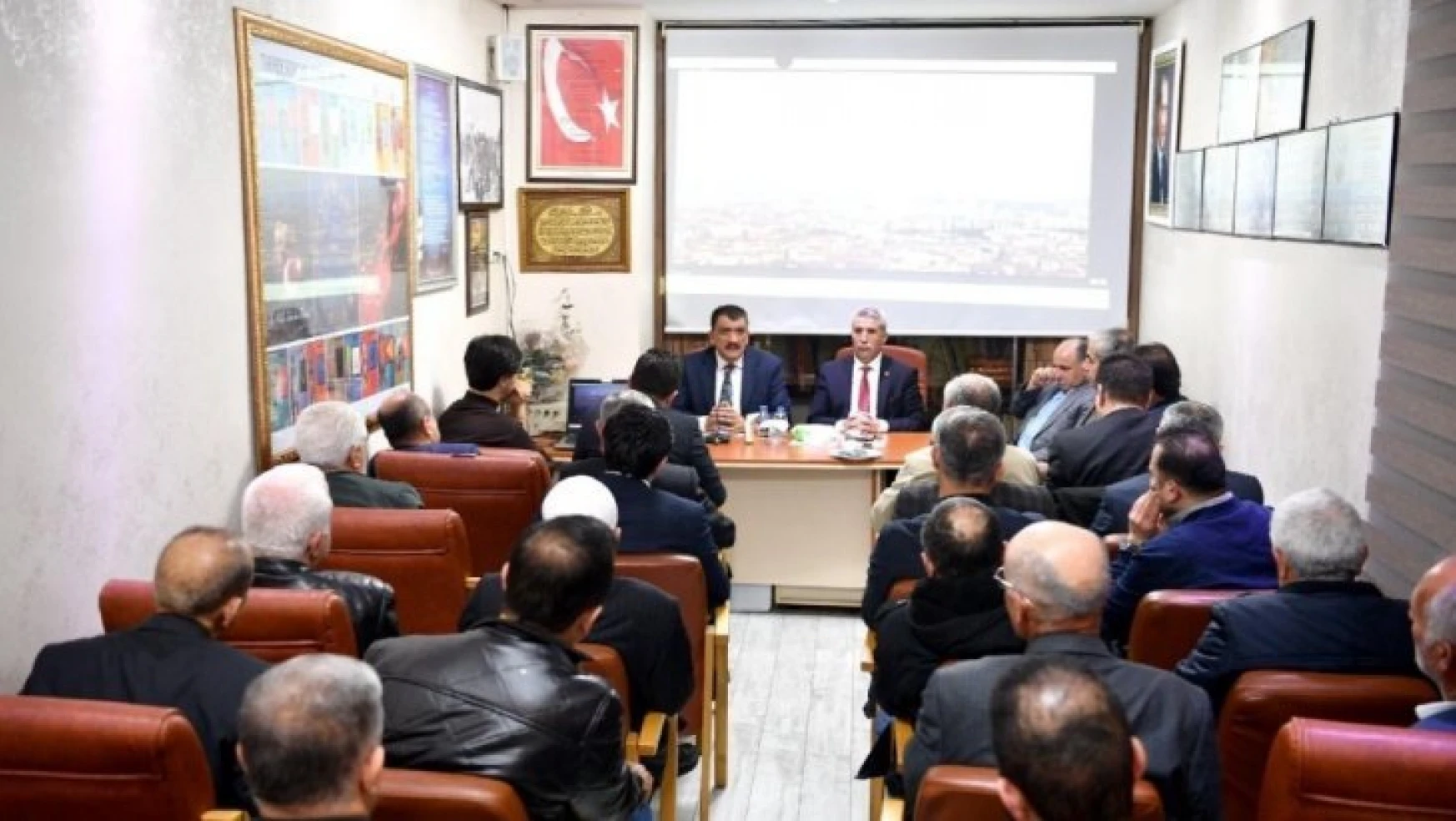 Başkan Gürkan, Ocakbaşı Sohbetlerine katıldı