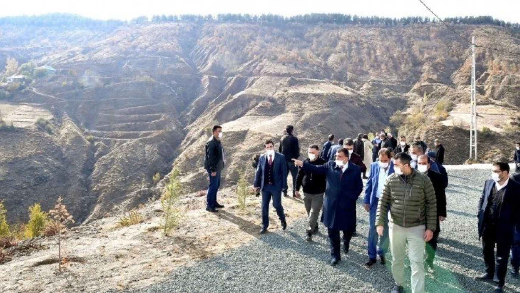 Başkan Gürkan, Pütürge yatırımlarını inceledi