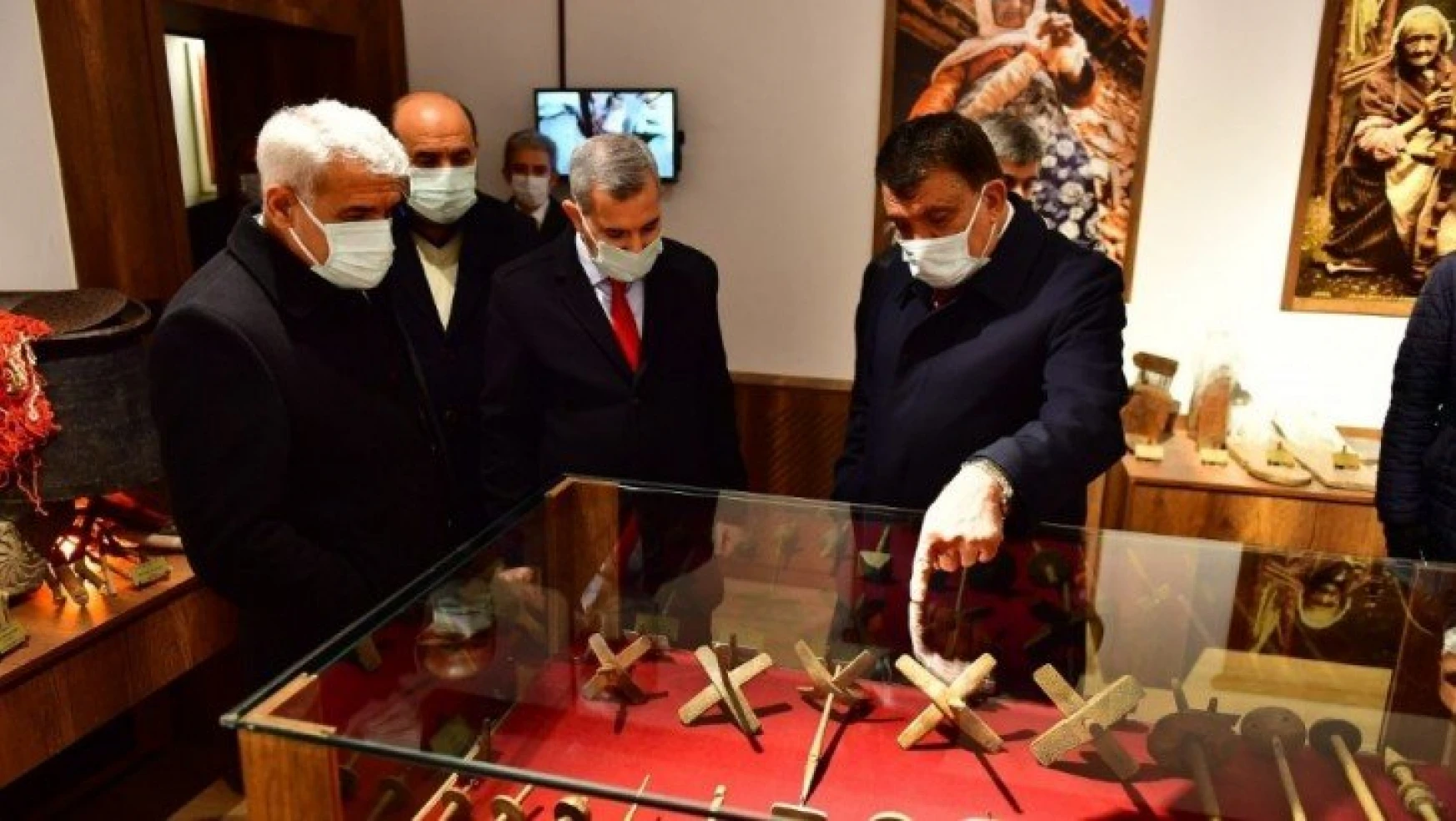 Başkanlar Çırmıhtı'daki restorasyon projelerini inceledi