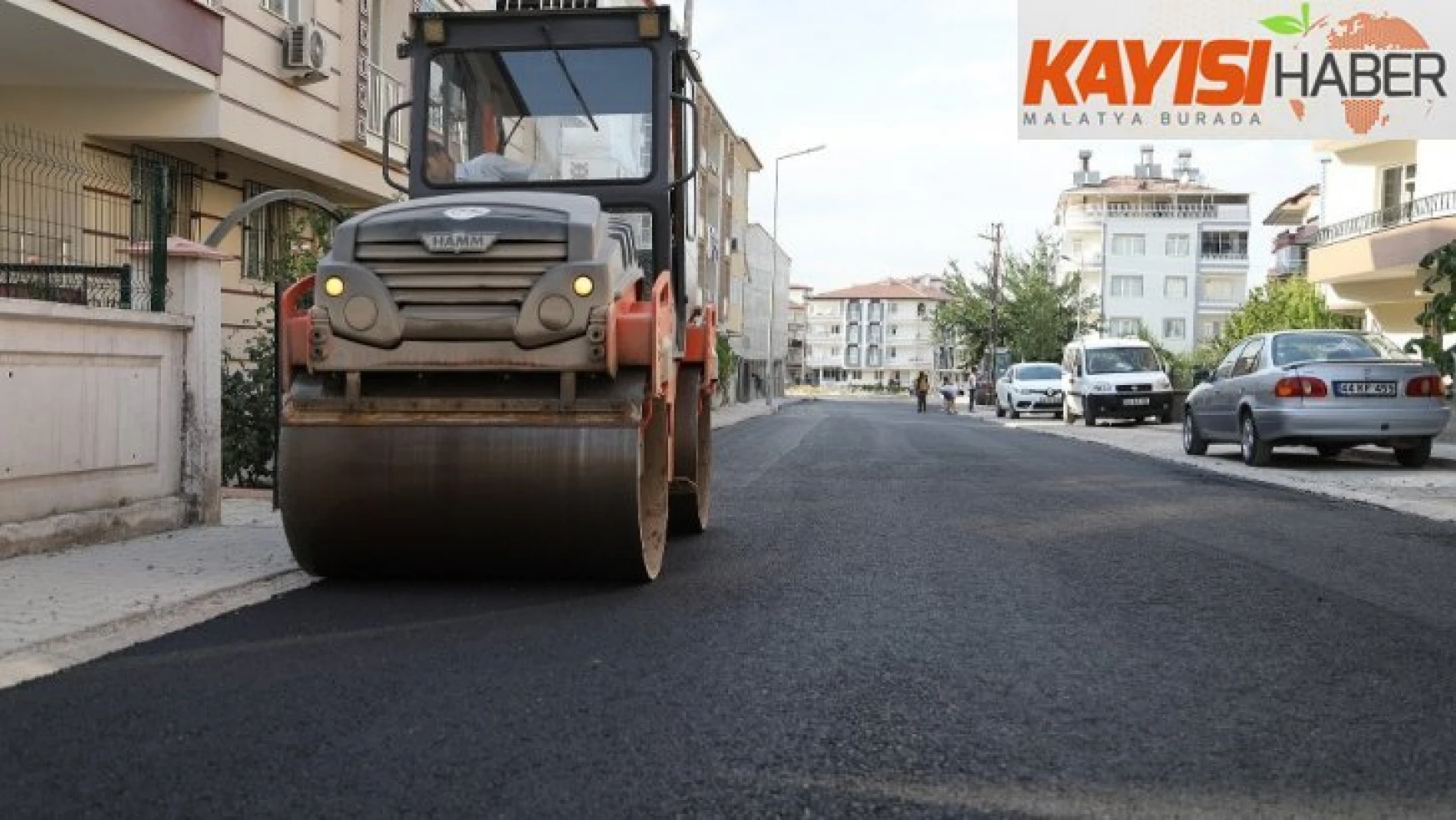 Battalgazi'de asfalt çalışmaları sürüyor