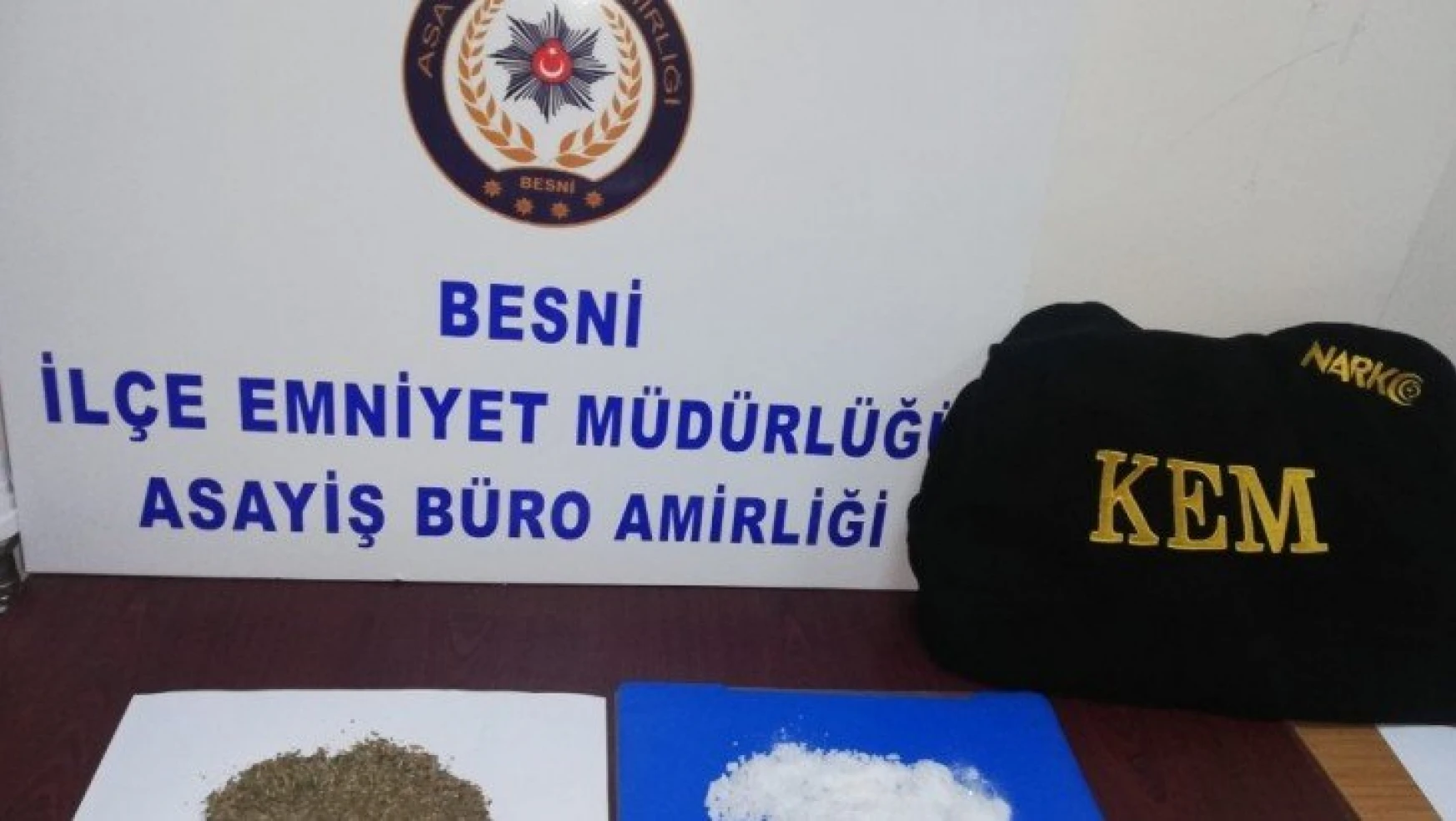Besni'de uyuşturucu tacirlerine geçit verilmiyor
