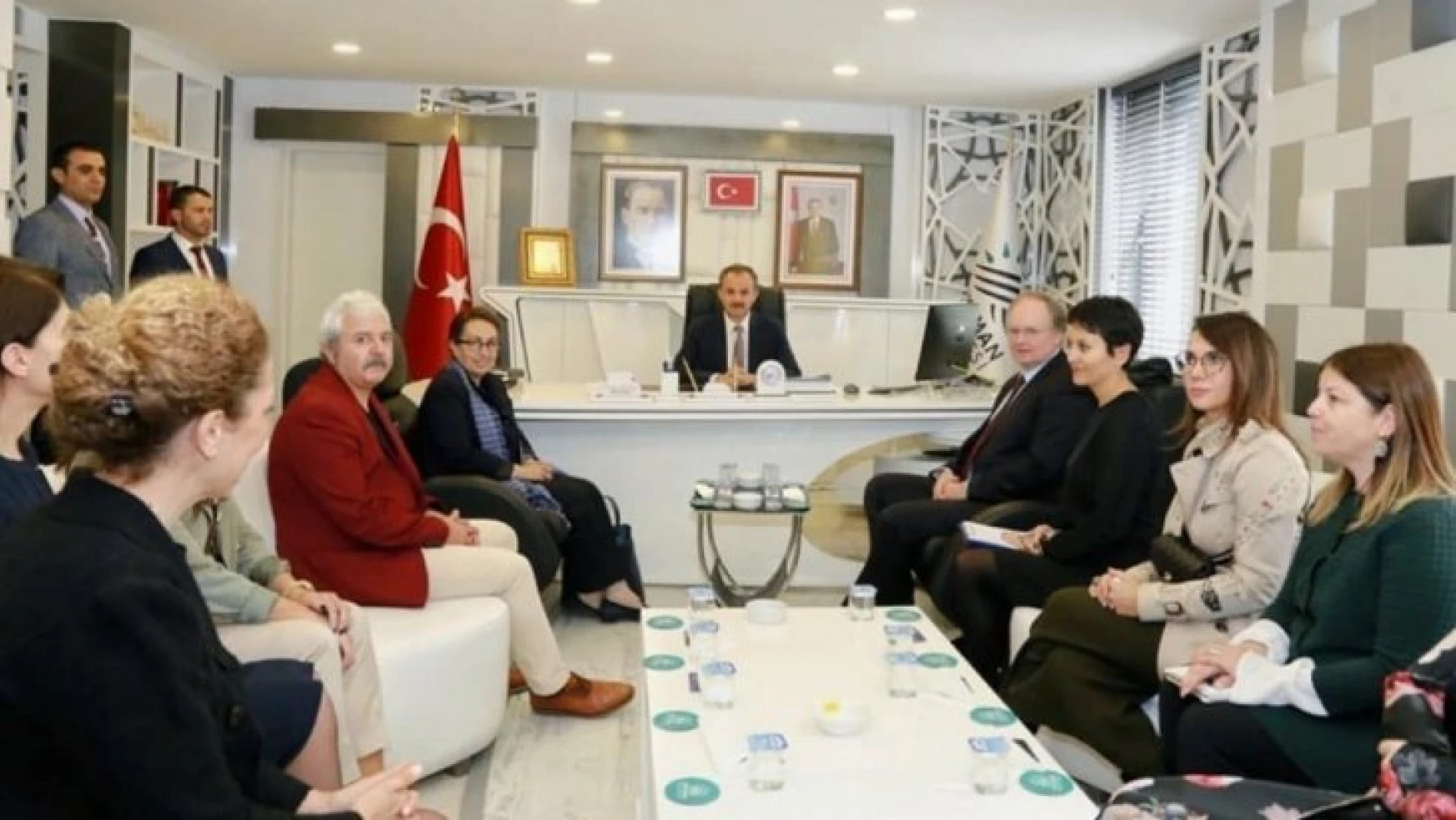 Büyükelçi Berger'den Başkan Kılınç'a ziyaret