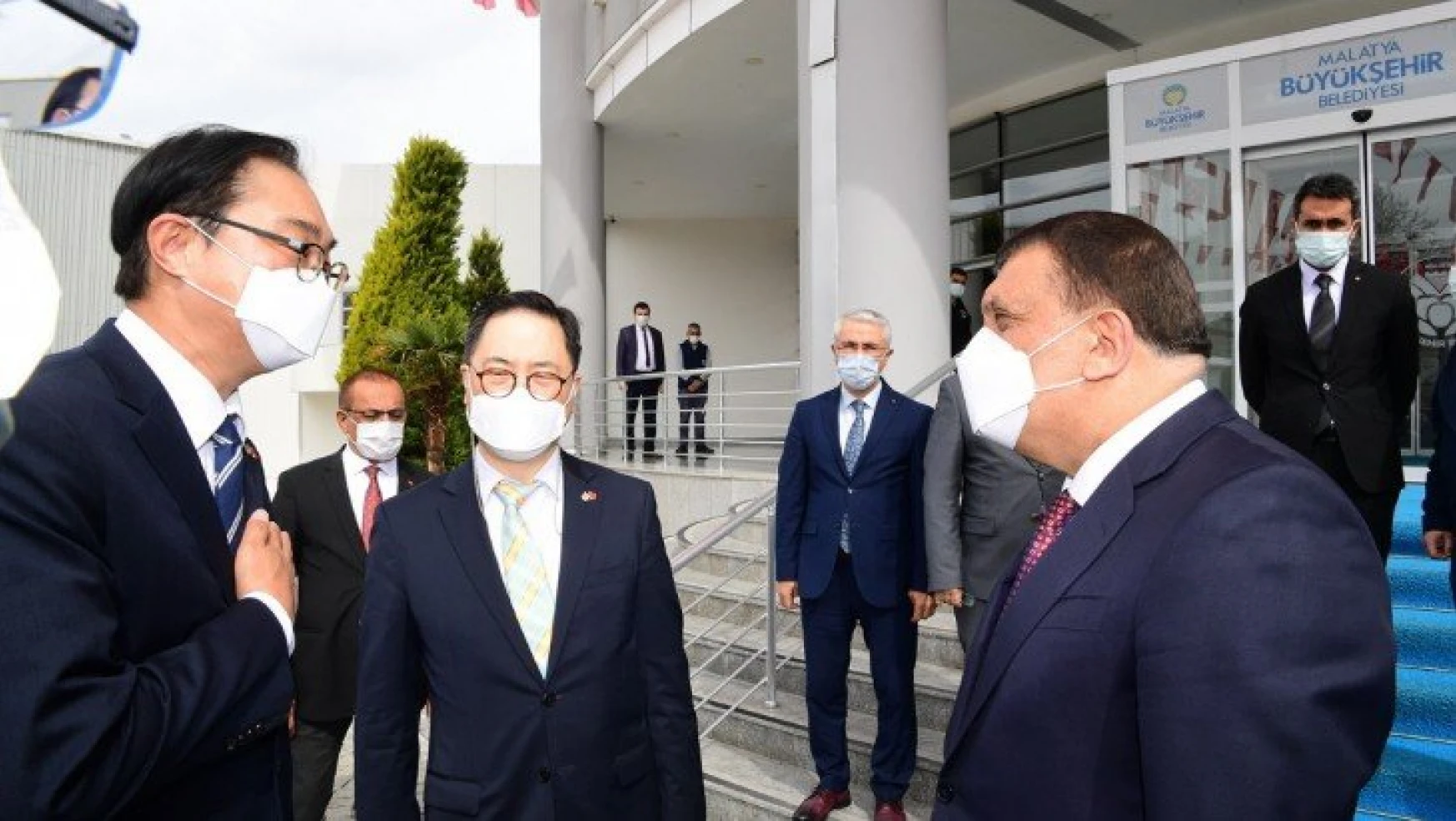 Büyükelçi Lee'den Başkan Gürkan'a ziyaret