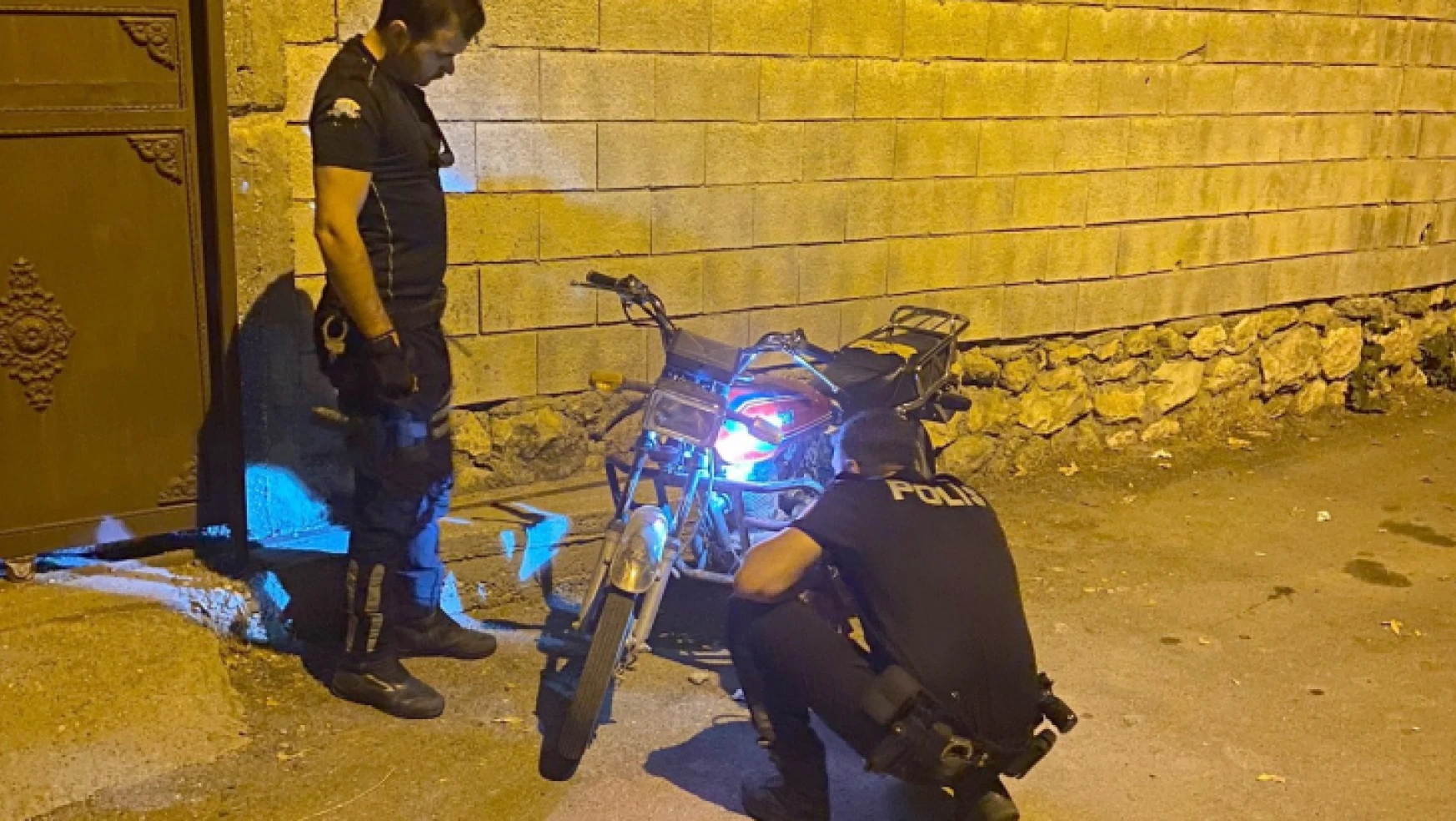 Çalıntı motosikleti Yunus polisleri buldu