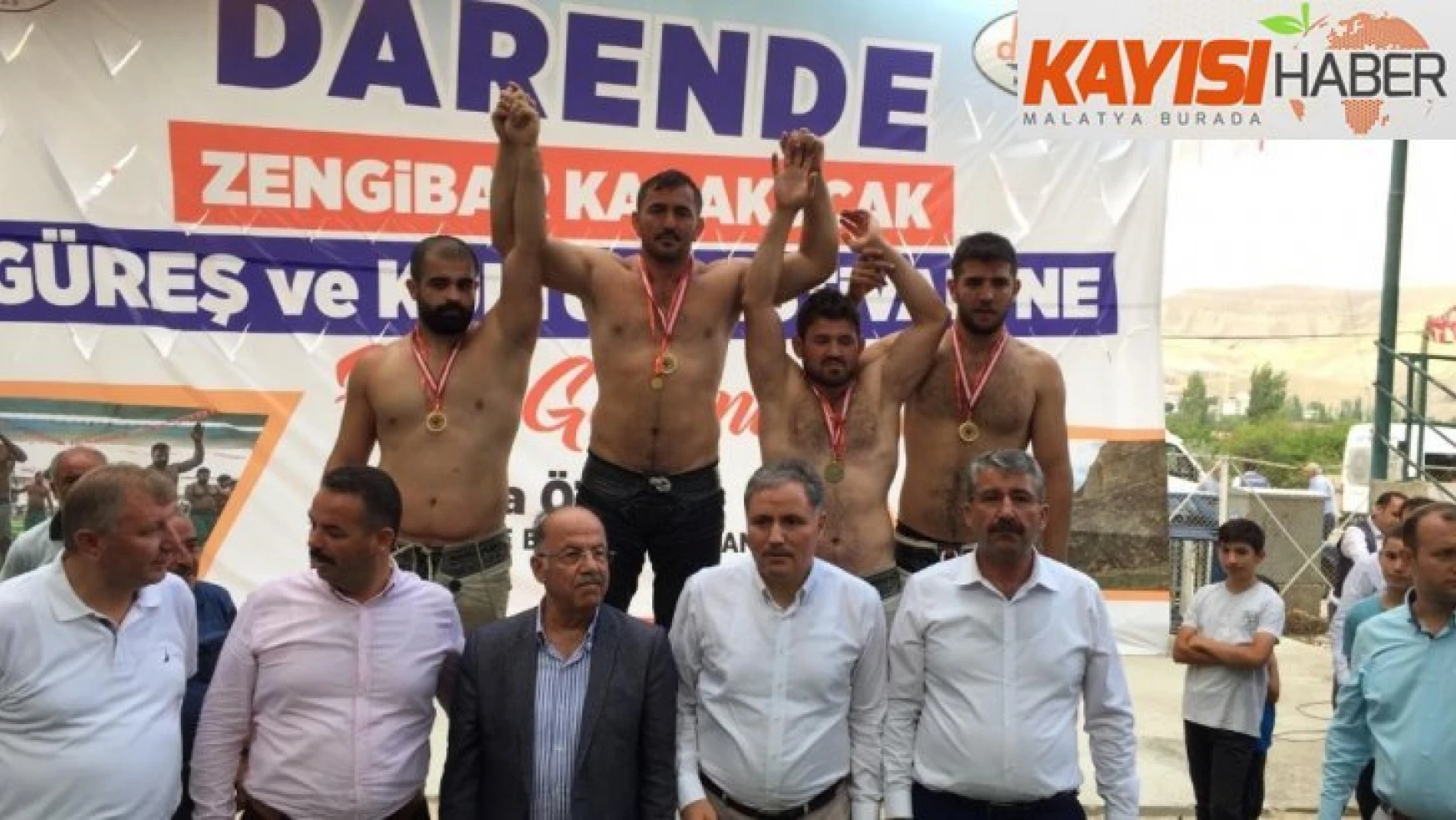 Darende'de Zengibar Karakucak Güreşleri
