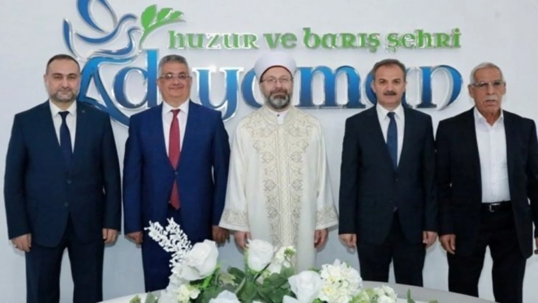 Diyanet İşleri Başkanı Erbaş'tan Başkan Kılınç'a ziyaret