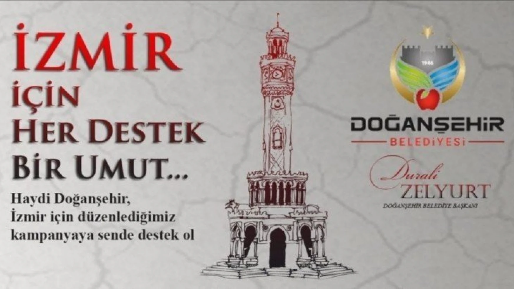 'İzmir İçin Her Destek Bir Umut' kampanyası