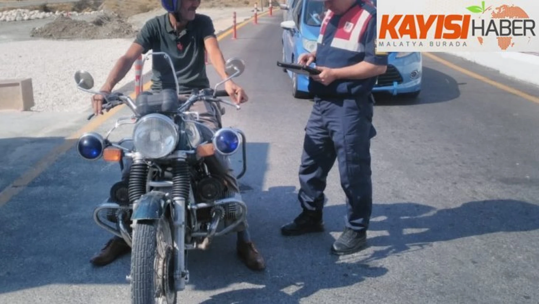 Elazığ'da 117 motosiklet denetlendi, 11'ine işlem yapıldı