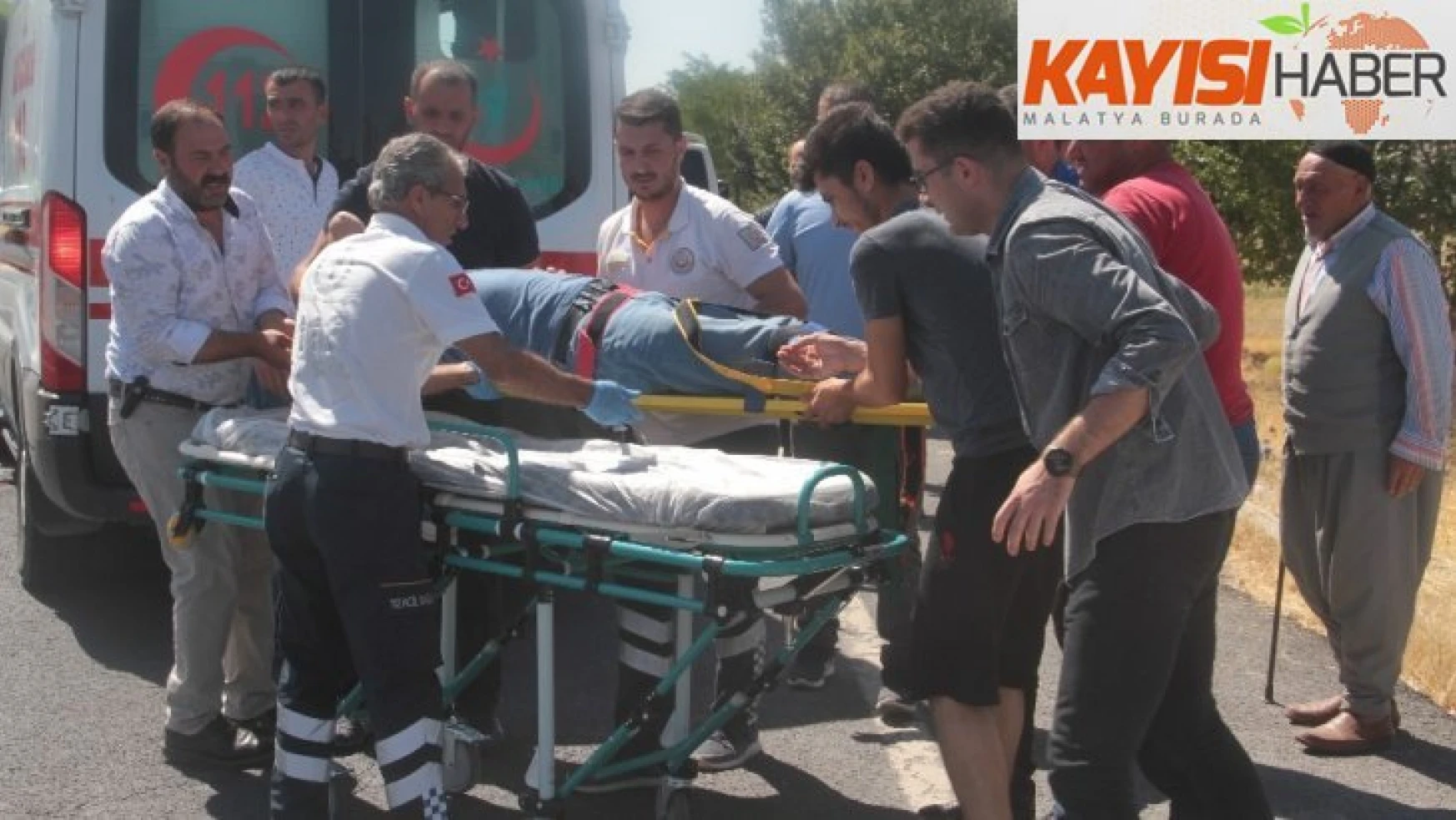 Elazığ'da iki otomobil çarpıştı: 5 yaralı