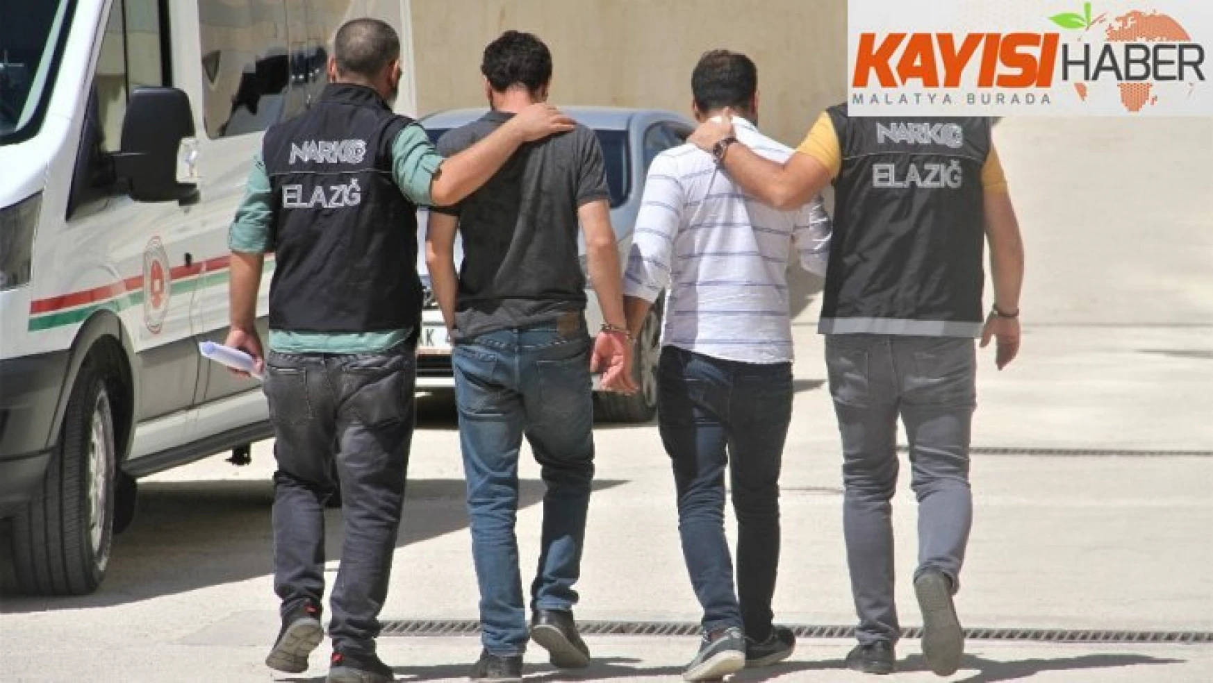 Elazığ'da'ki  uyuşturucu operasyonu: 2 tutuklama